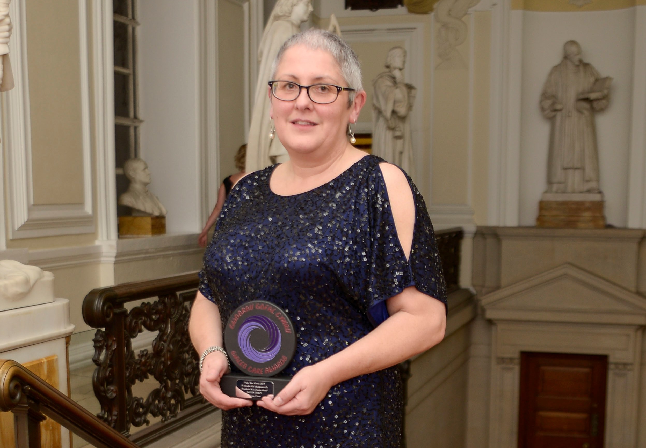 Aberdare nurse toasts success at national awards ceremony