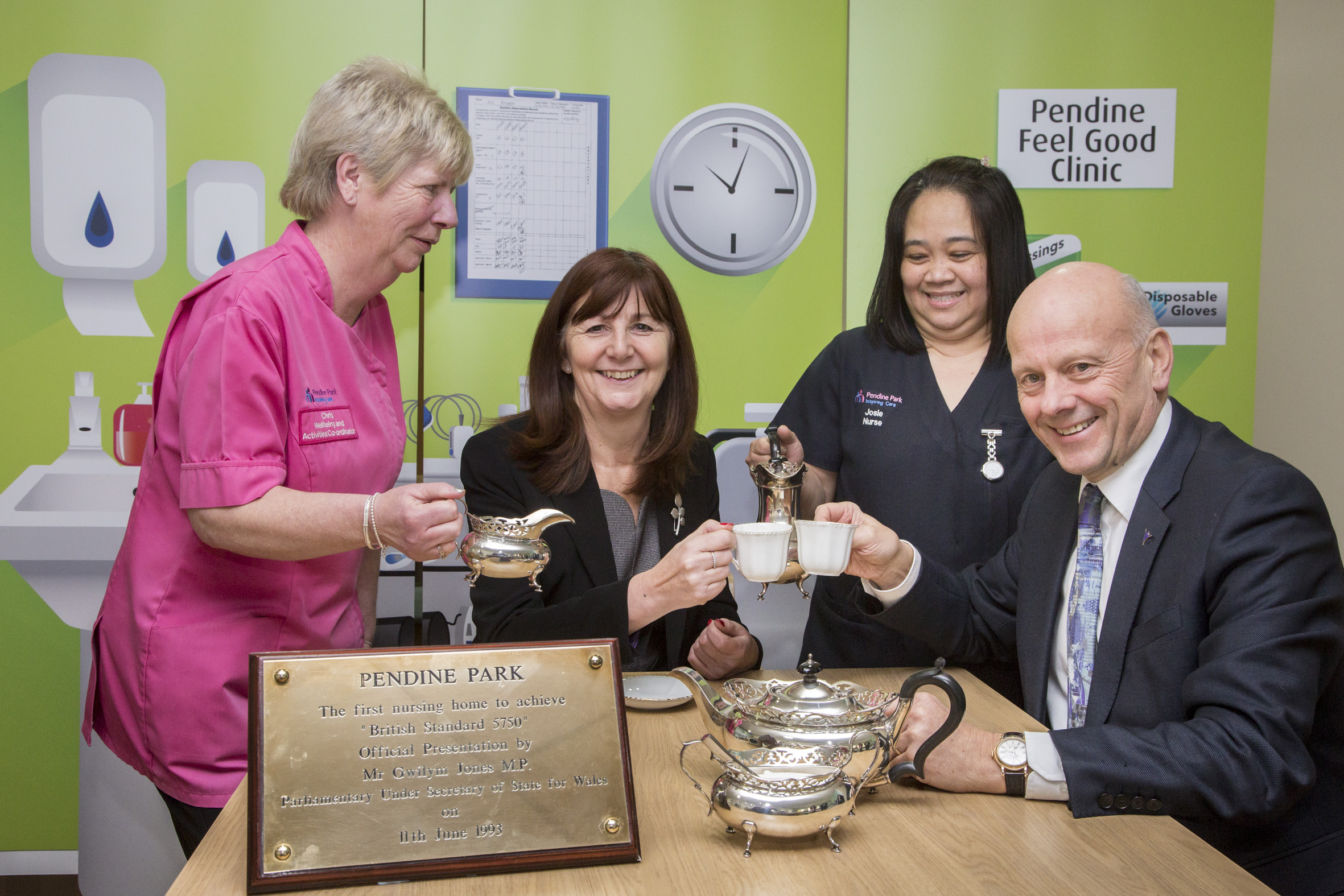 Care firm hailed as a beacon of quality after celebrating unique landmark