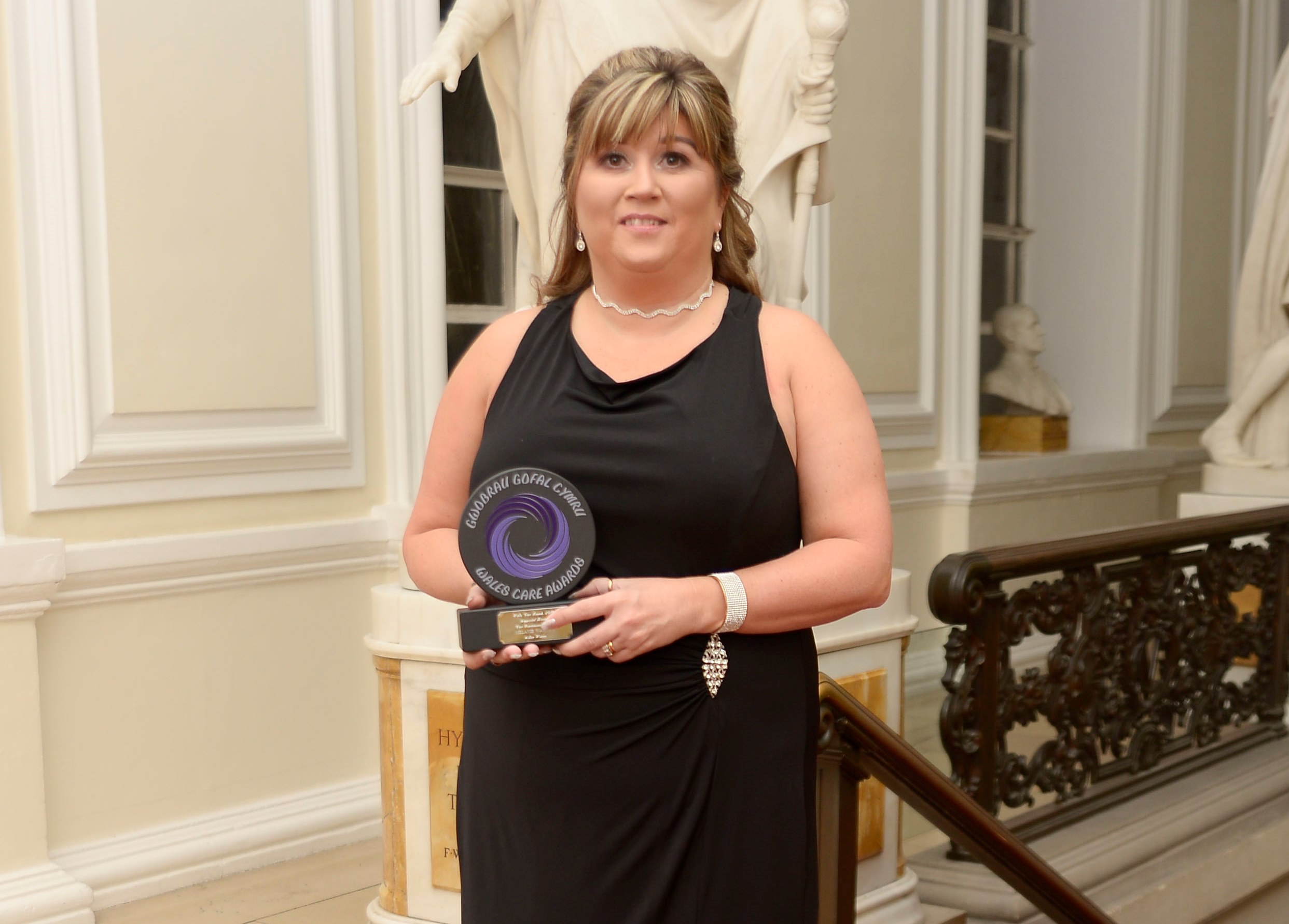 Home care assistant manager who harmonises with people by singing Tom Jones strikes silver in major national awards