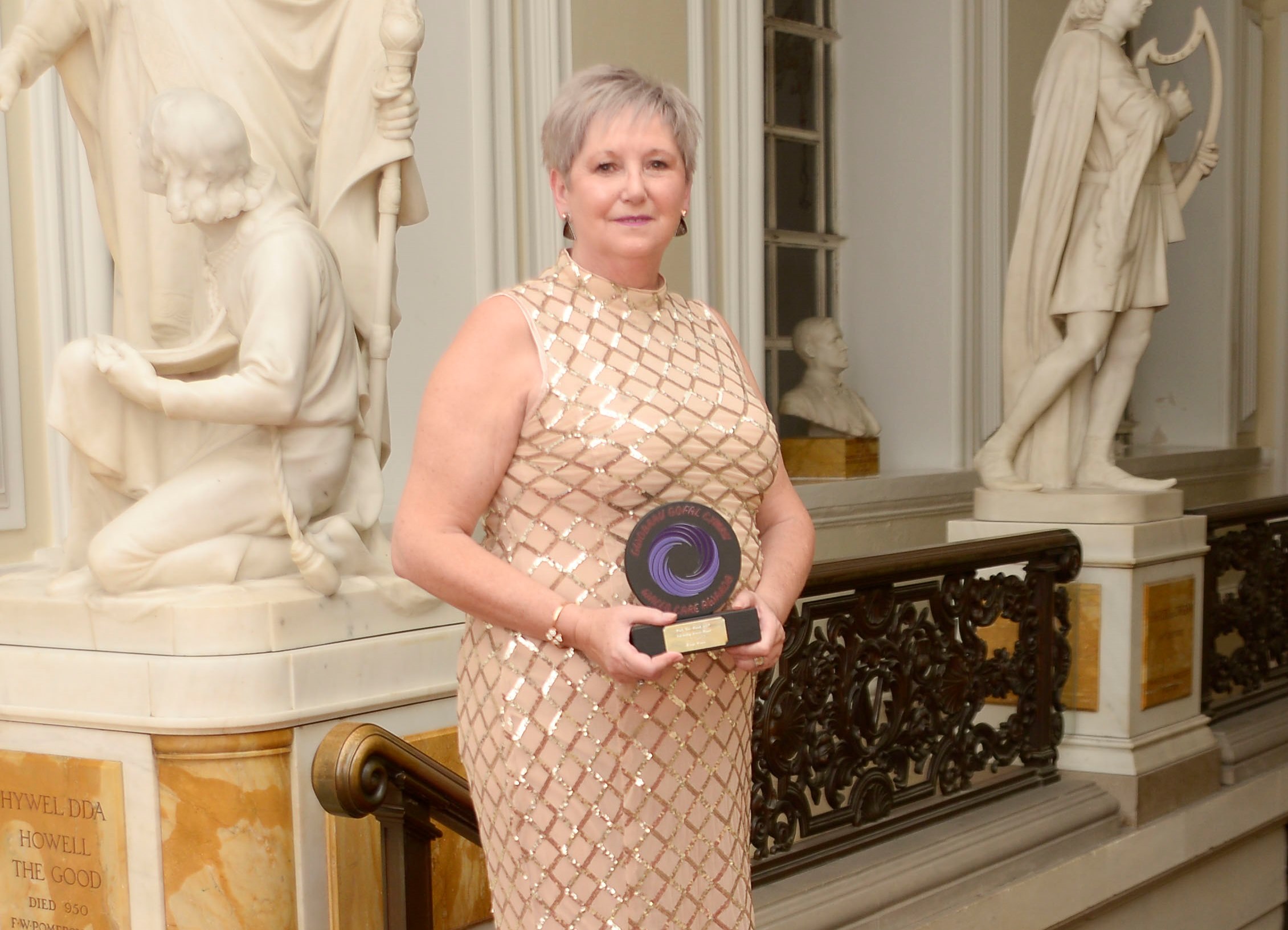 Dedicated care manager June celebrates national awards glory