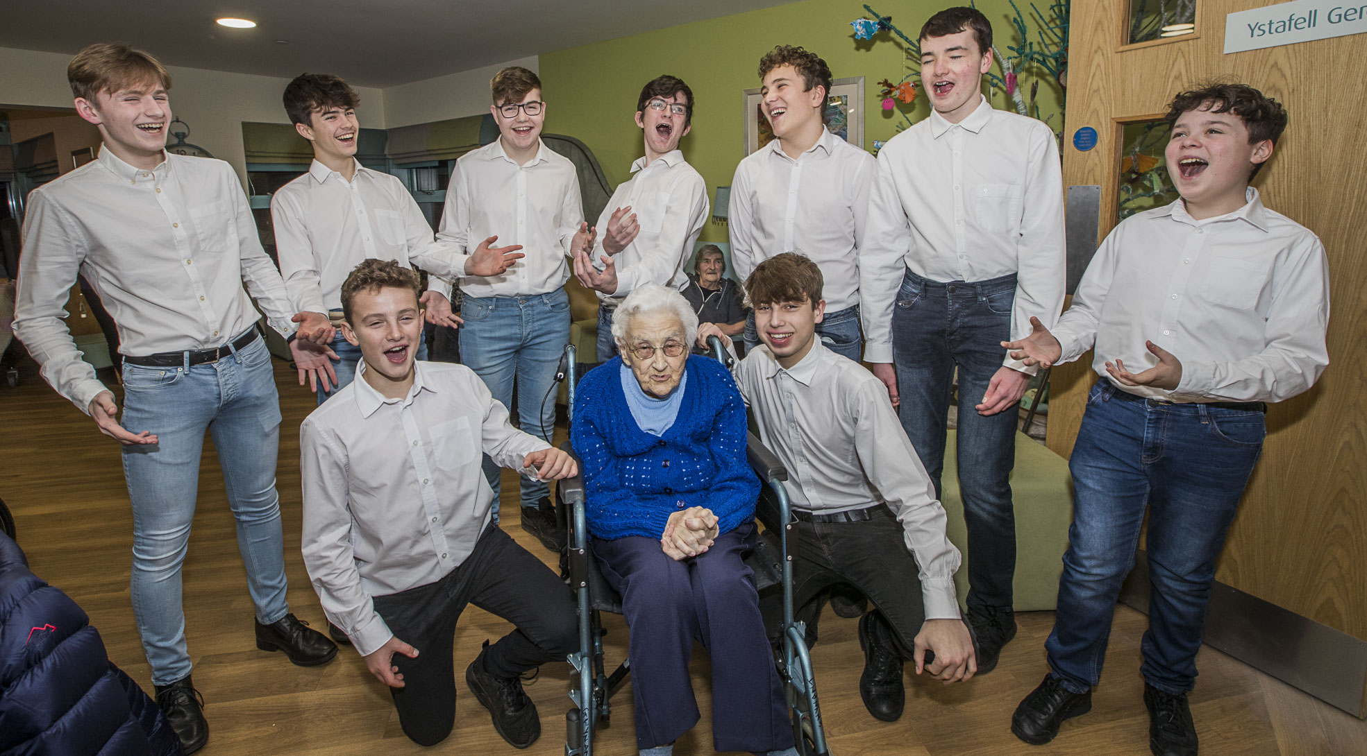 Award news is music to the ears of care home residents