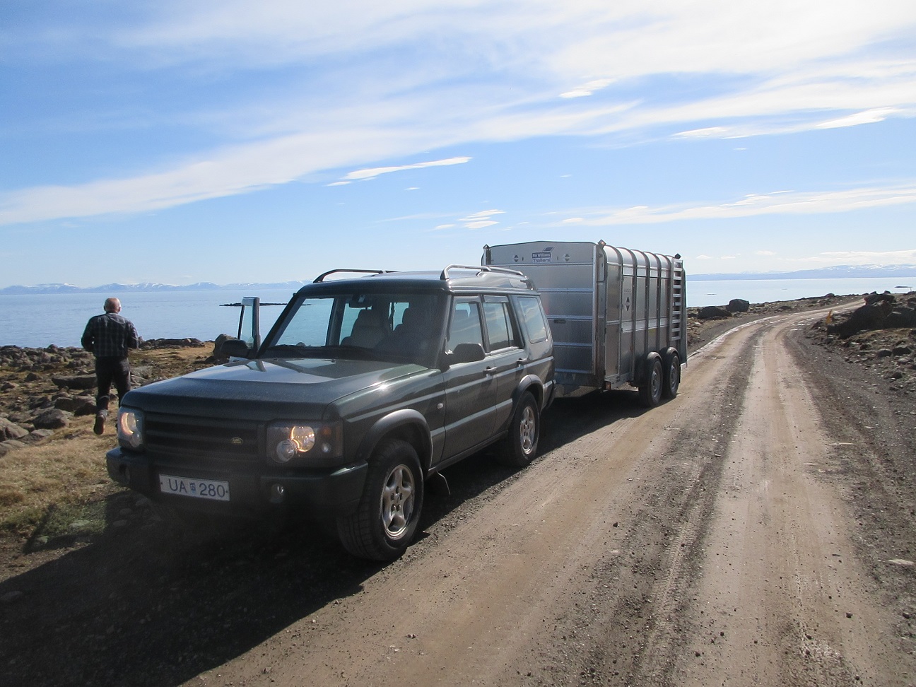 Icelandic farmer chooses an Ifor Williams trailer for when going gets tough up north