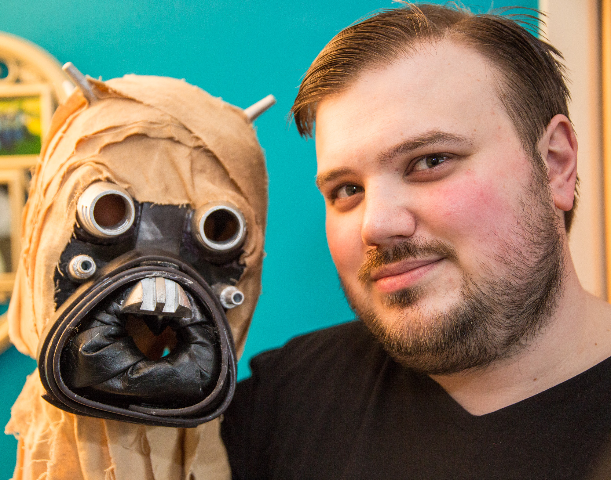 Waiter Robert serves up out of this world Star Wars costumes