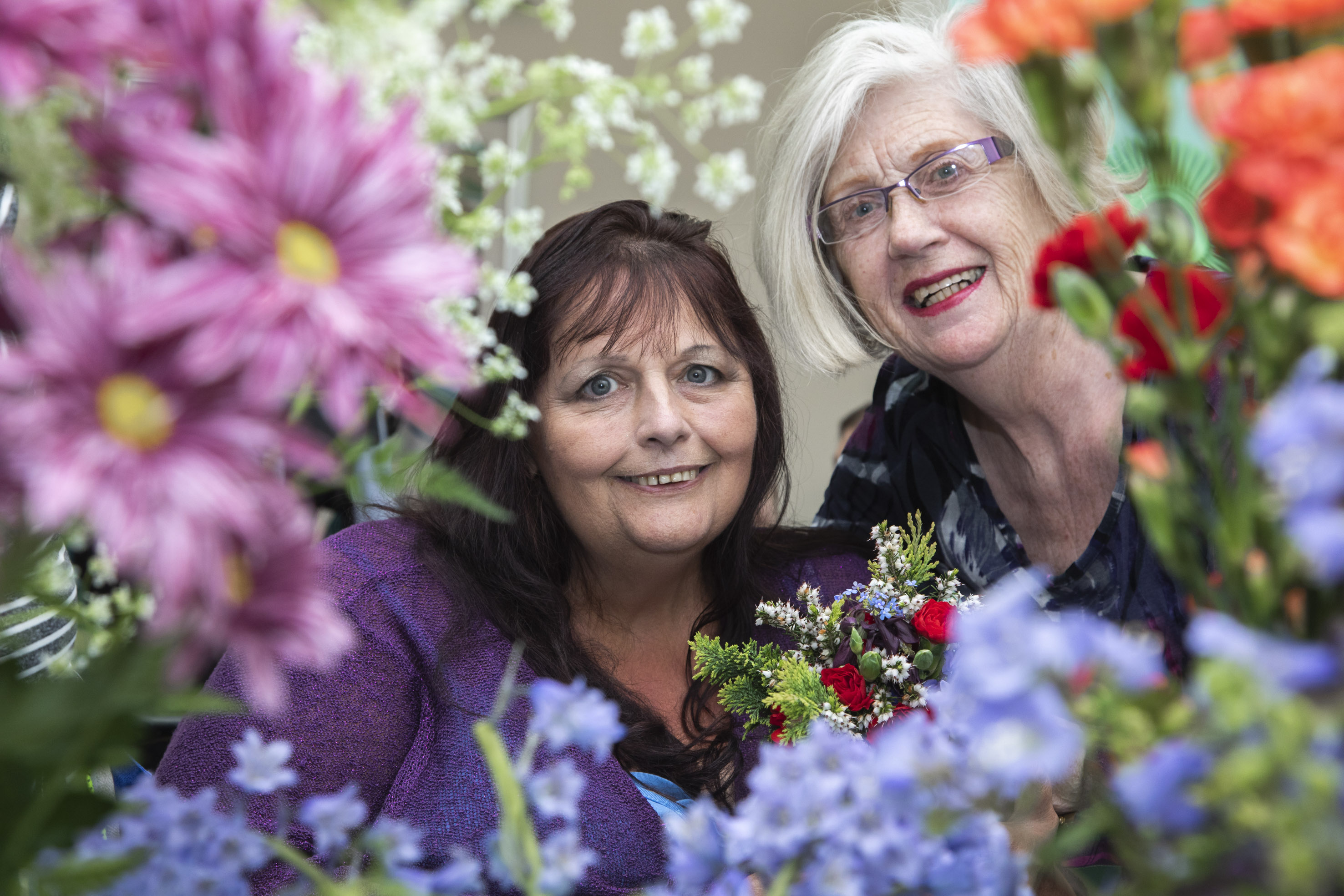 Royal flower power at care homes