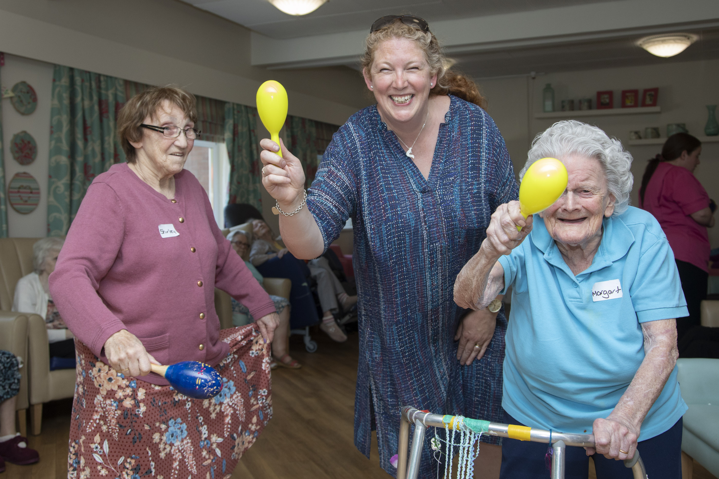 Care home residents tune up for international festival