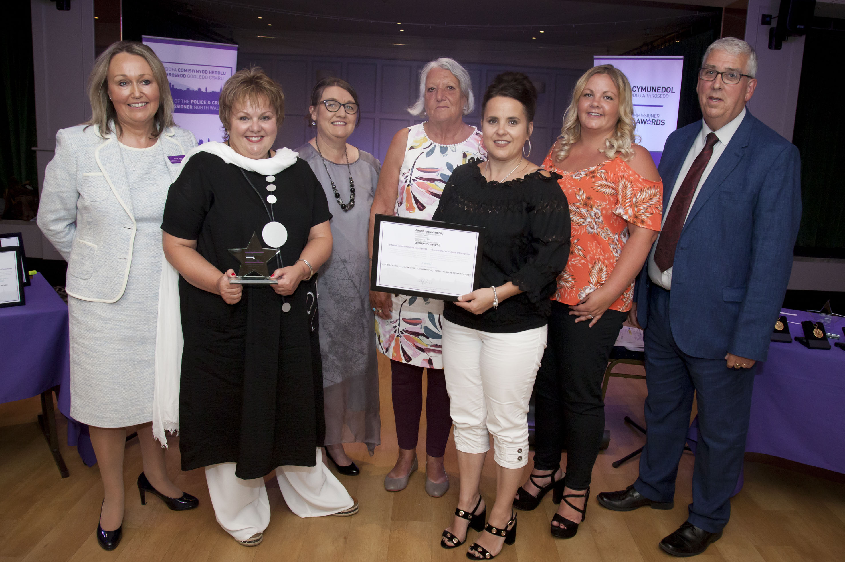 Unsung heroes rewarded for work with victims of domestic abuse