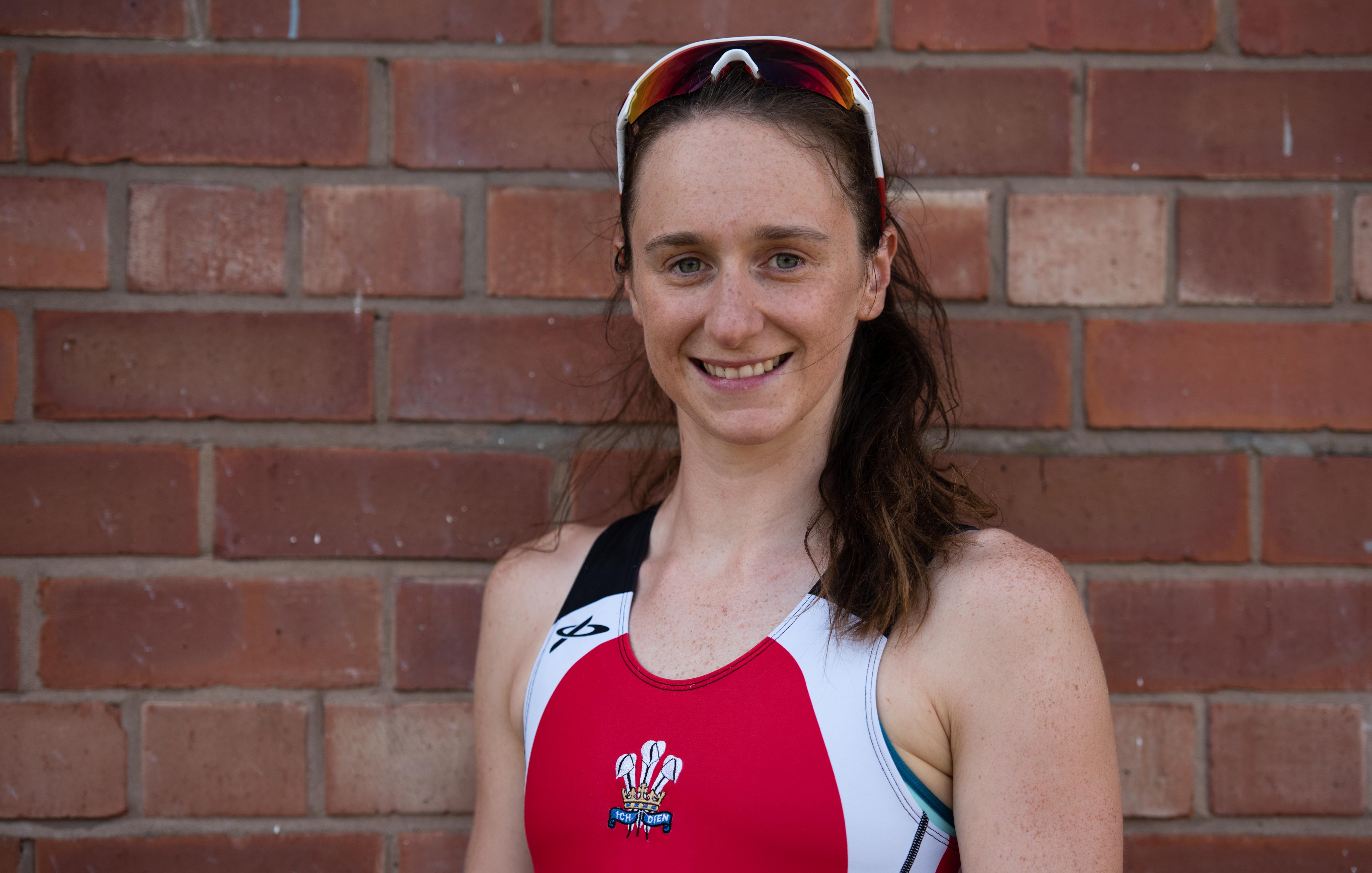 Oar-some Welsh rower Lucy takes top spot on the podium