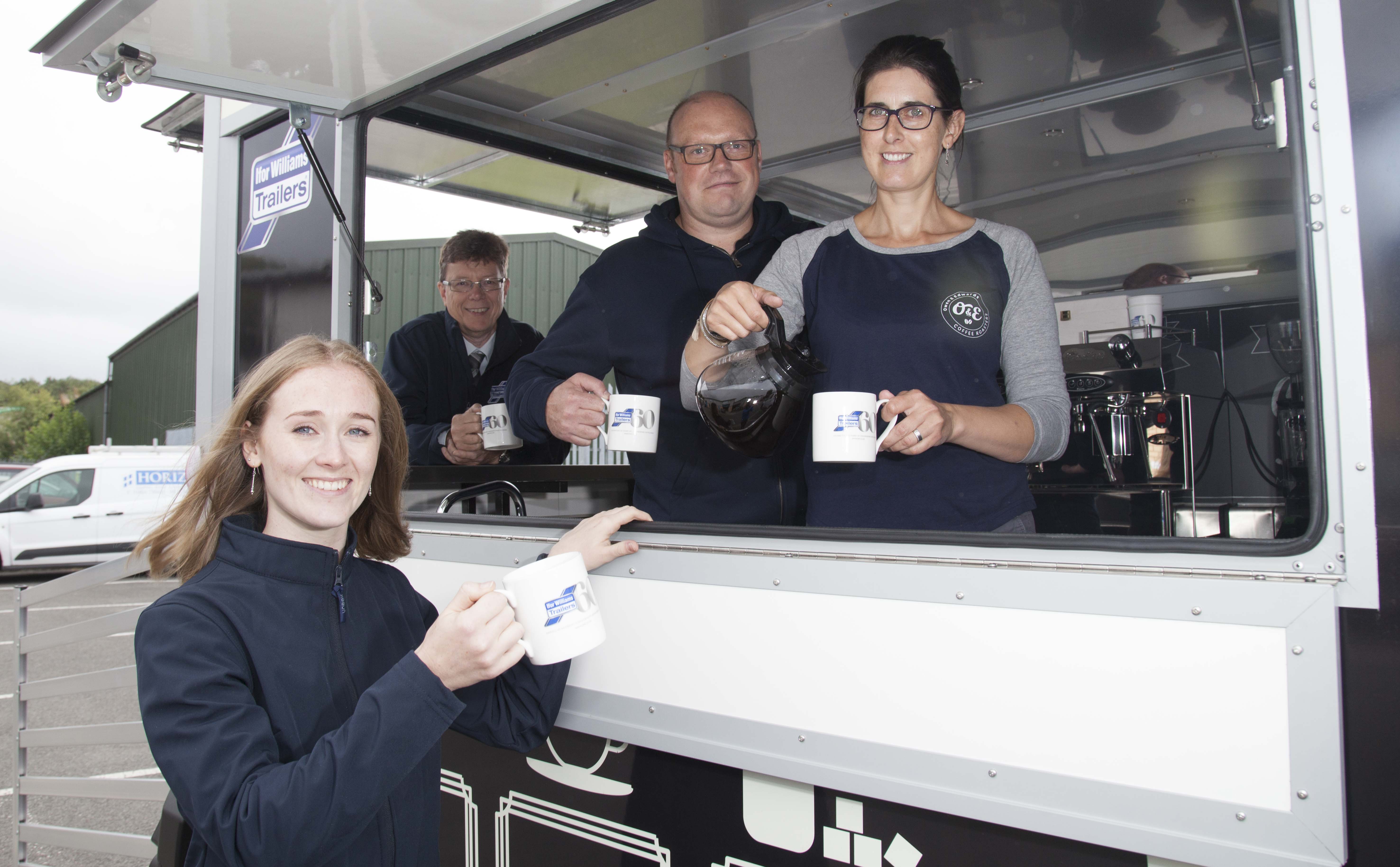 Trailer firm will be full of beans thanks to new anniversary coffee 