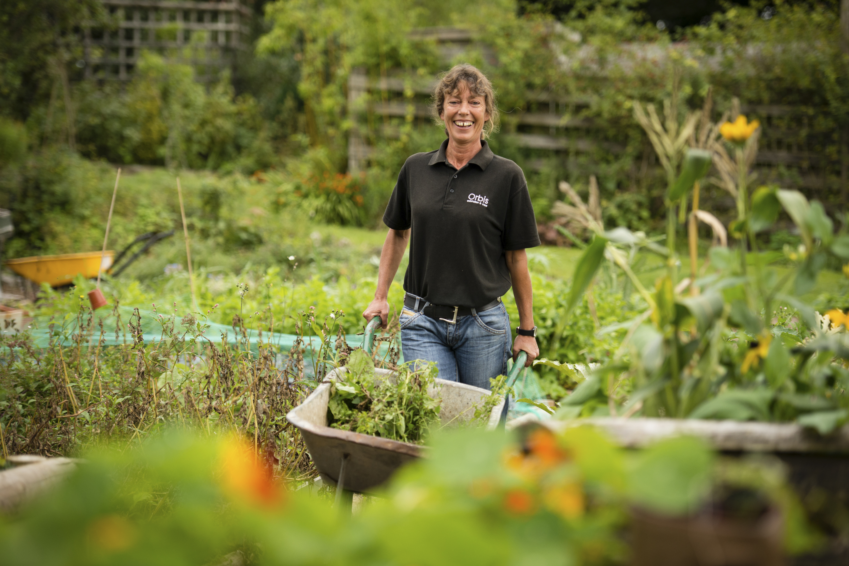 Green-fingered Lesley in running for top care award