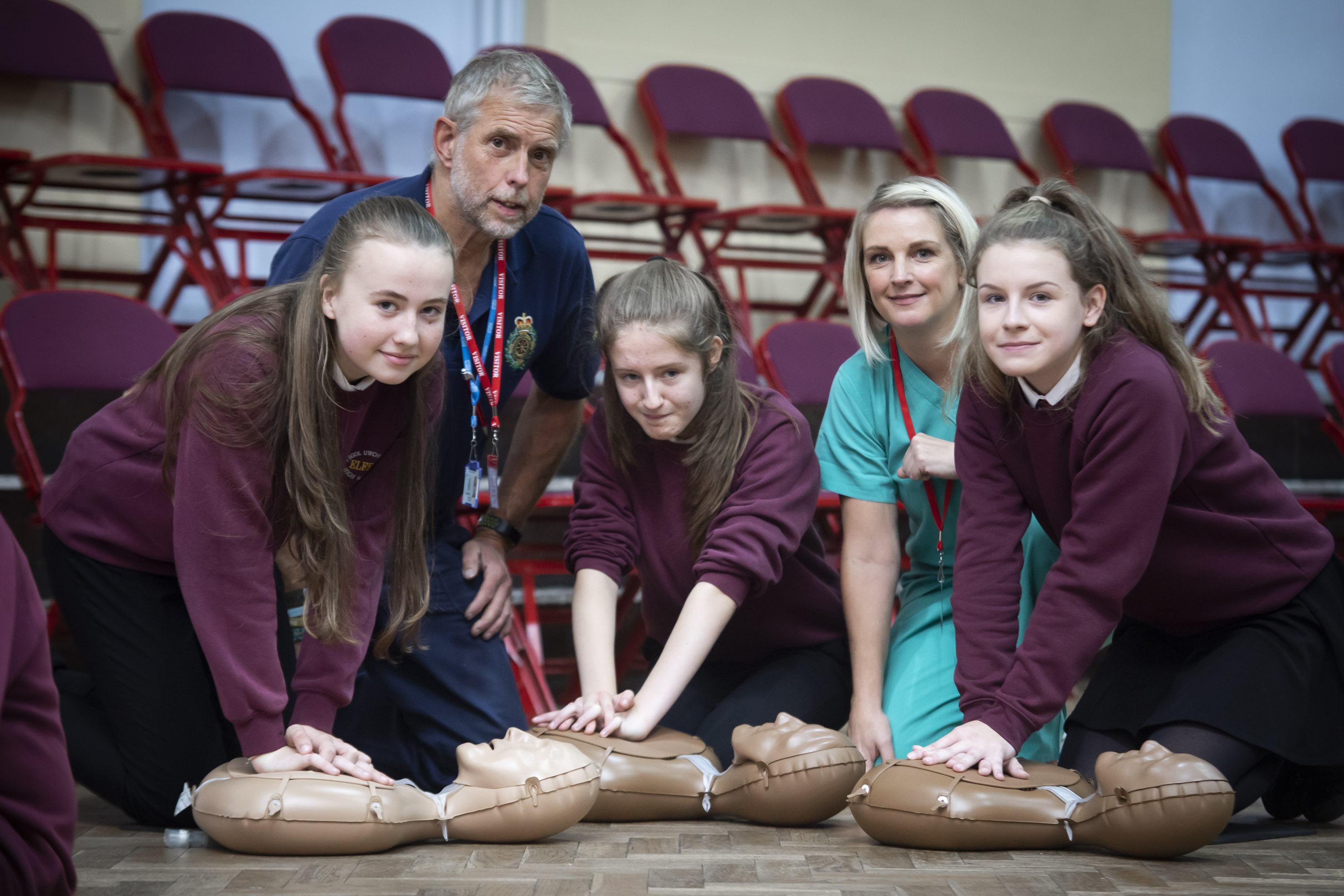 Mum inspires Sarah to teach CPR to pupils