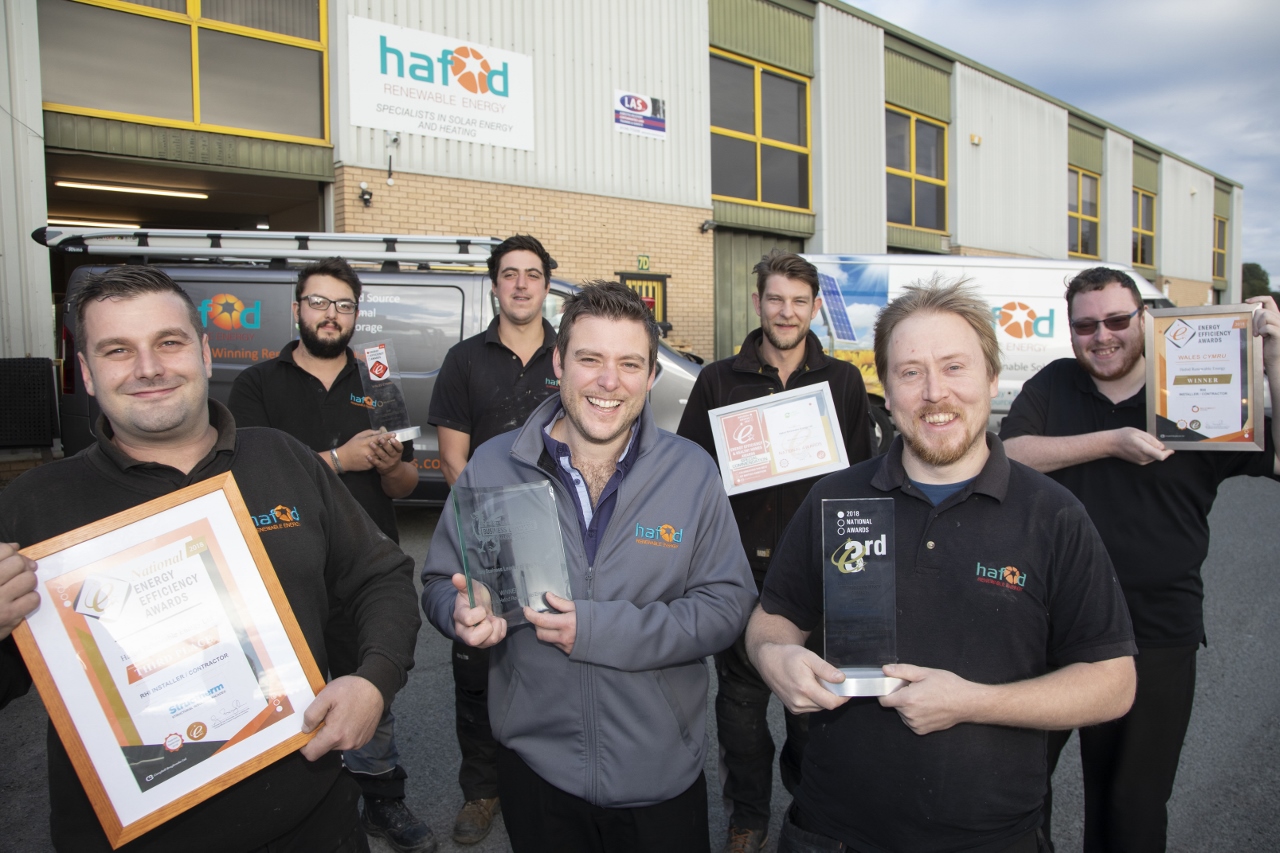 Hafod hit the heights at the UK’s renewable energy ‘Oscars’