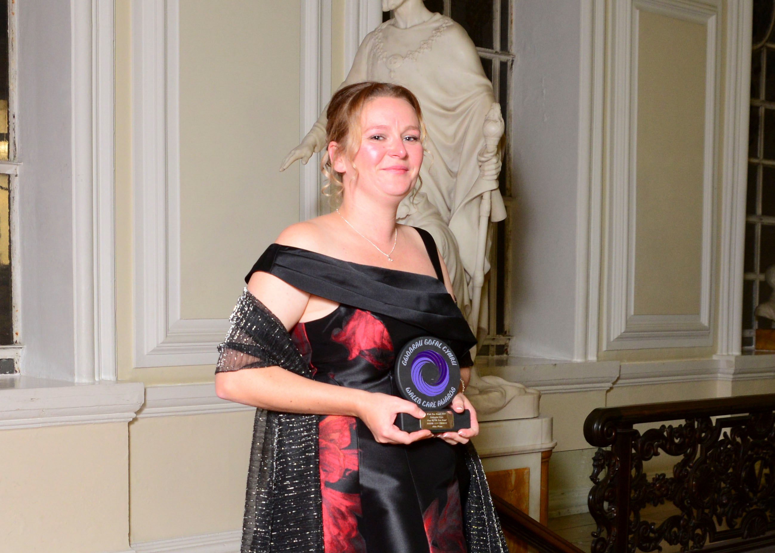 Caring Terrie-Ann honoured at social care Oscars for “going extra mile”