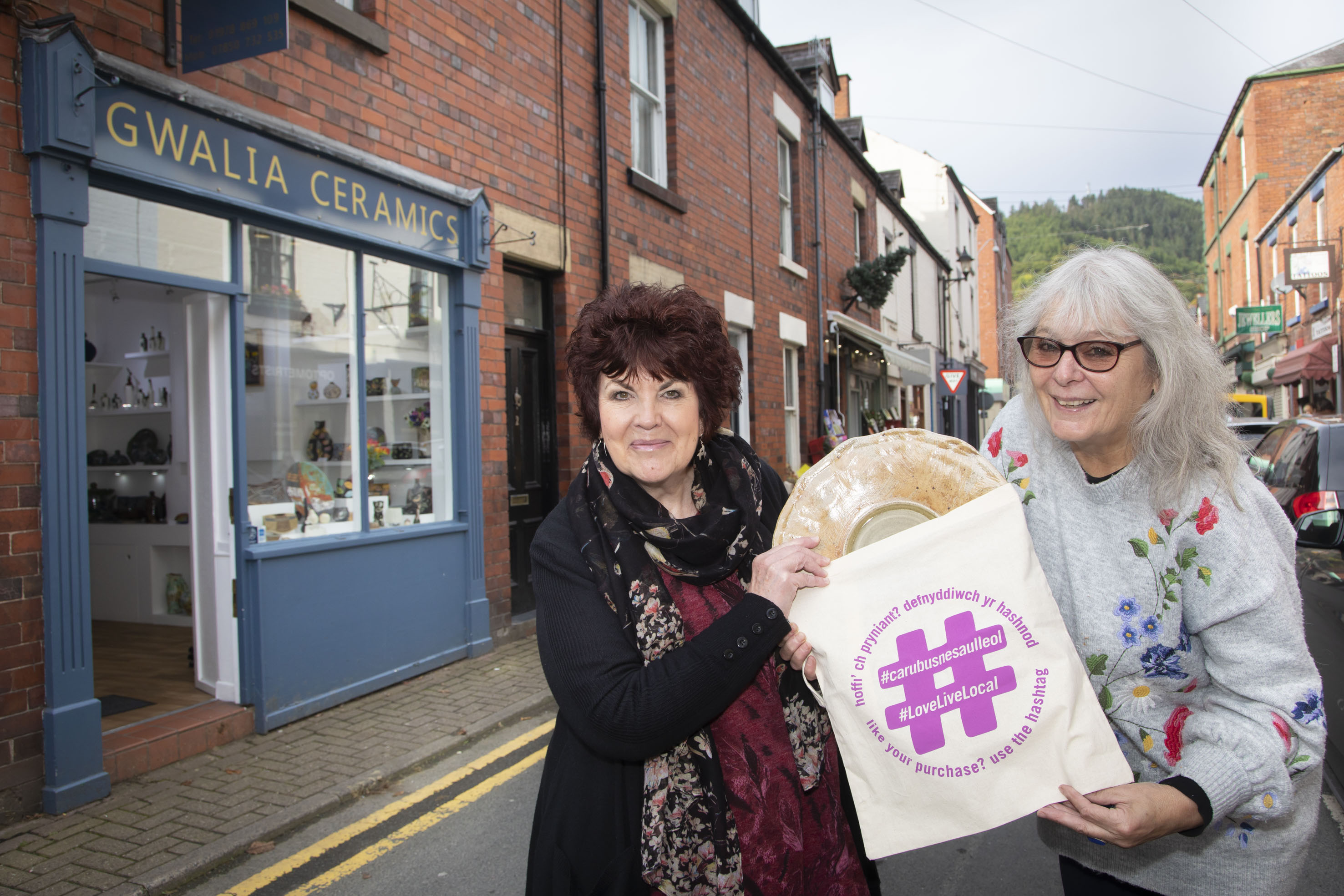Rich wildlife of Denbighshire inspires work of Llangollen potters