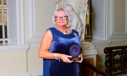 Care homes boss hailed as an inspiration to her team takes bronze in national awards