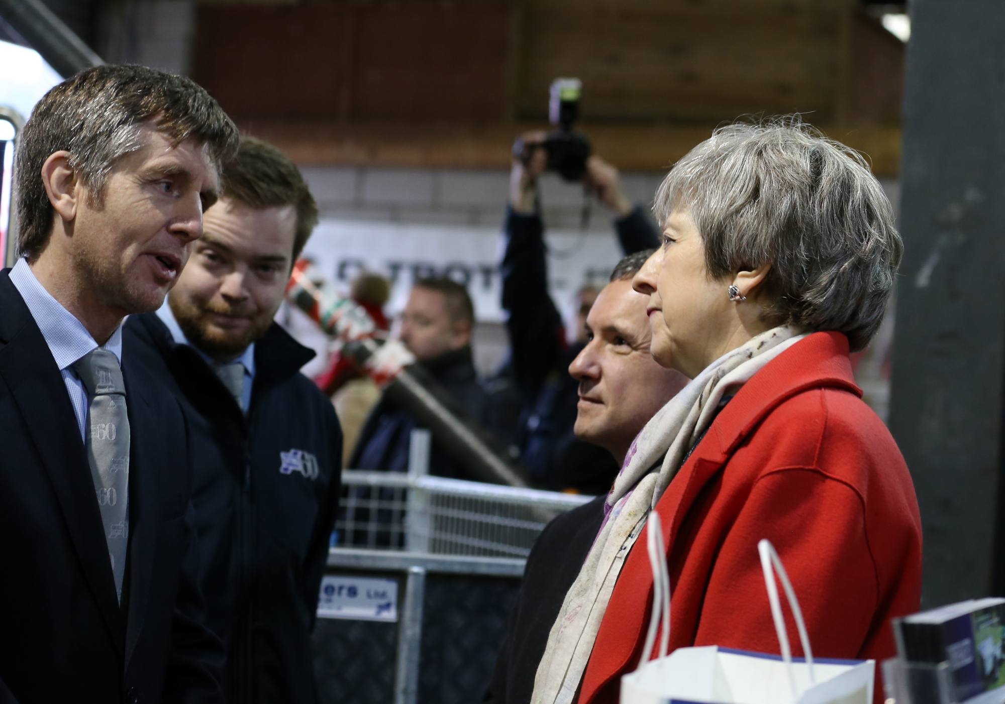 Prime Minister seeks views of trailer firm boss about Brexit