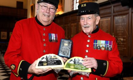 Top cheesemakers bring a slice of festive cheer to veterans