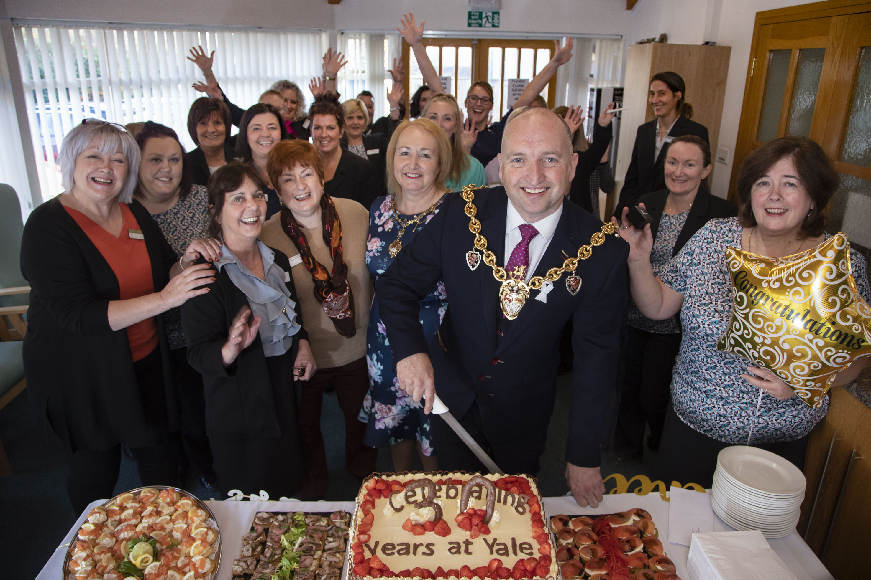 Special thanks from Mayoress Bev at hospital’s 30th anniversary event