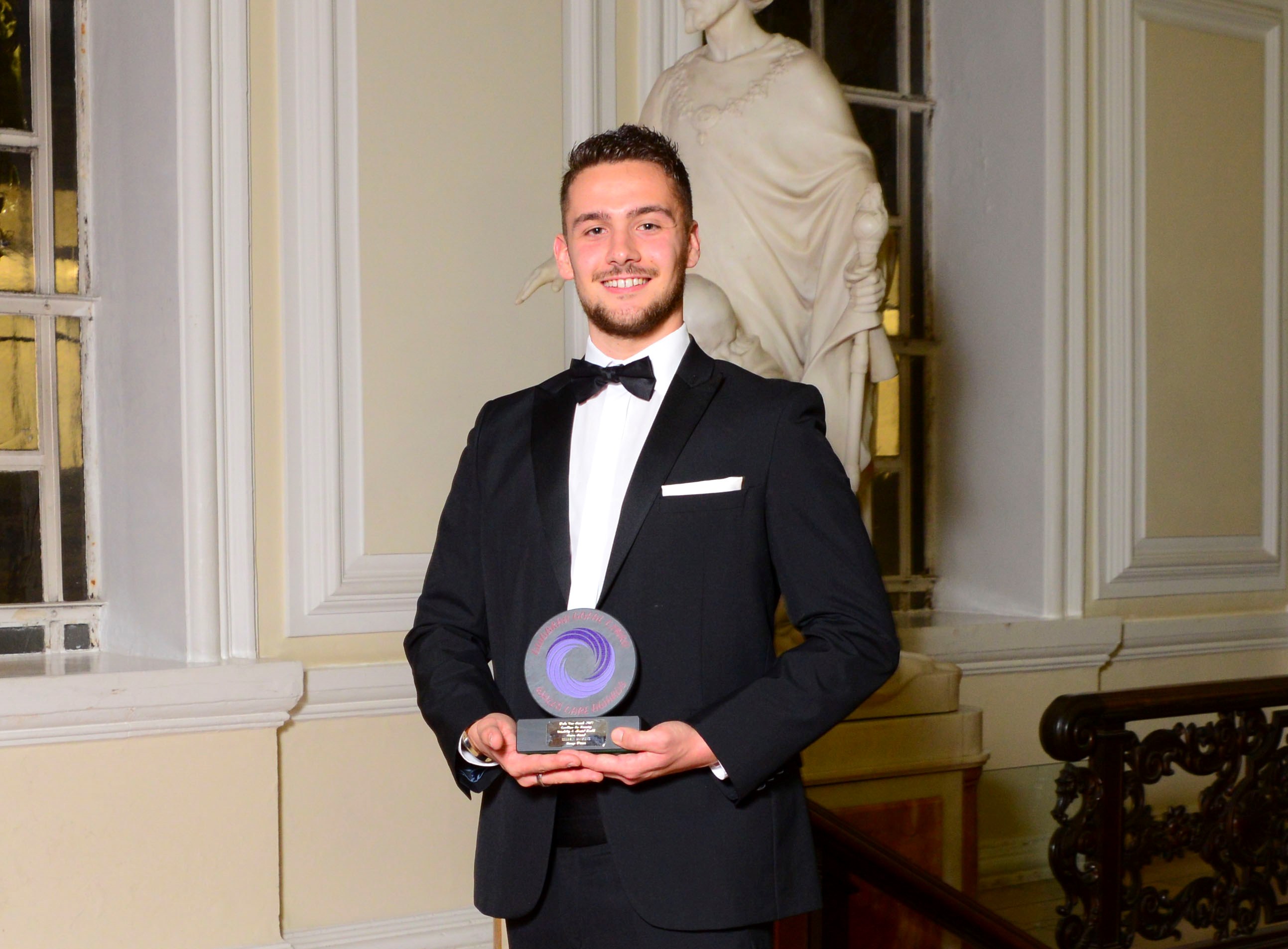 Young support worker hits the big time at care sector ‘Oscars’