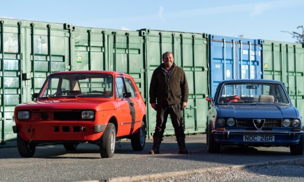 Mechanic restores classic car as a tribute to his racing champ mum