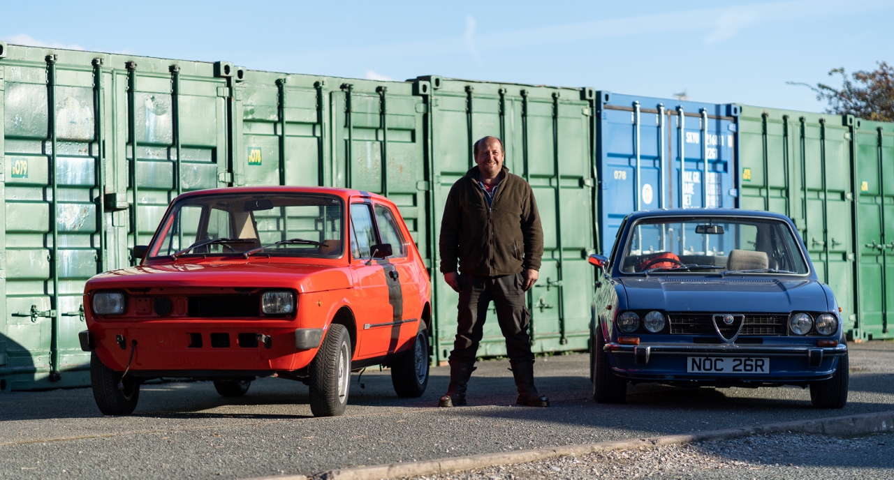 Mechanic restores classic car as a tribute to his racing champ mum