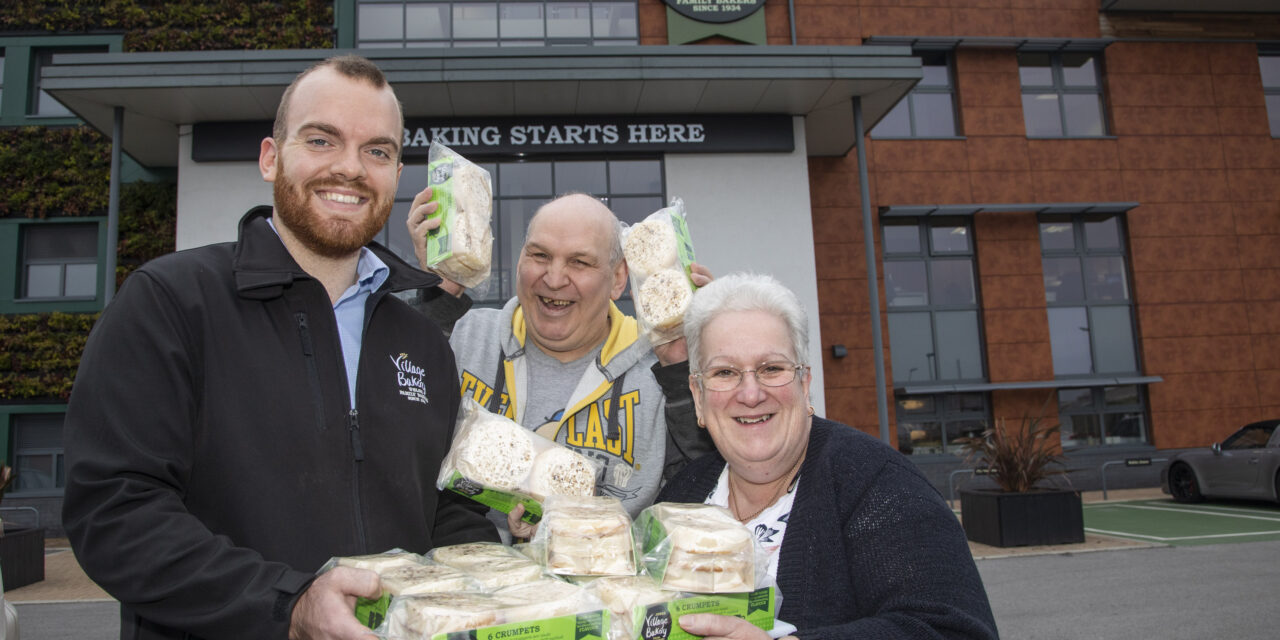 Competition queen Lynne wins a year’s supply of Village Bakery crumpets