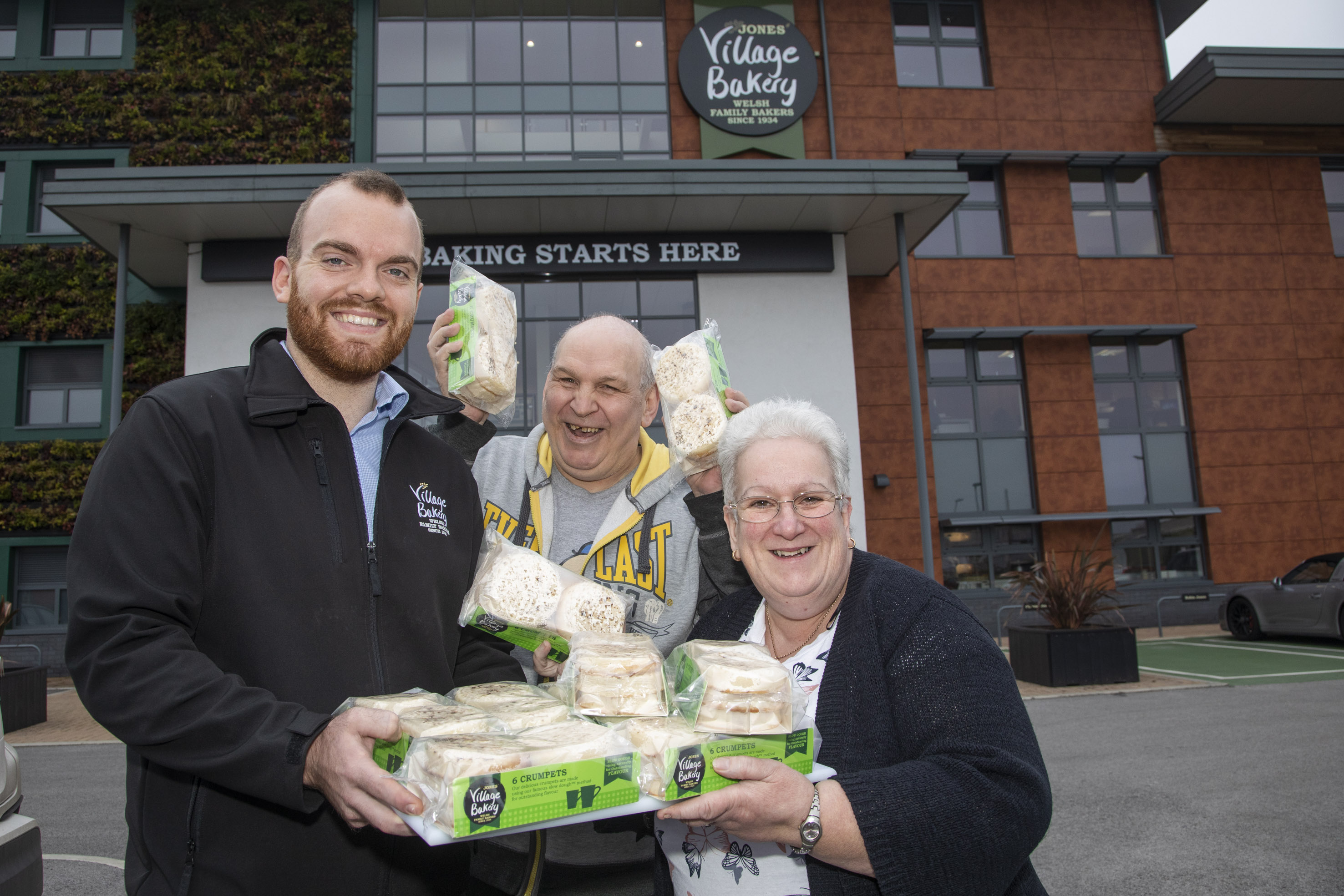 Competition queen Lynne wins a year’s supply of Village Bakery crumpets