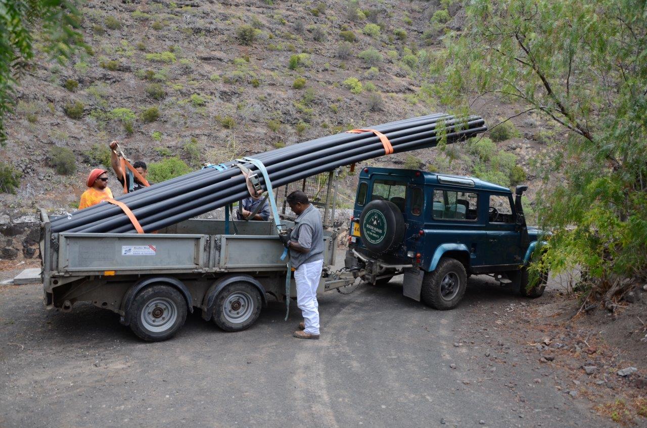 Iconic Welsh trailer firm keeps Bruce “on the ground” in tropical St Helena