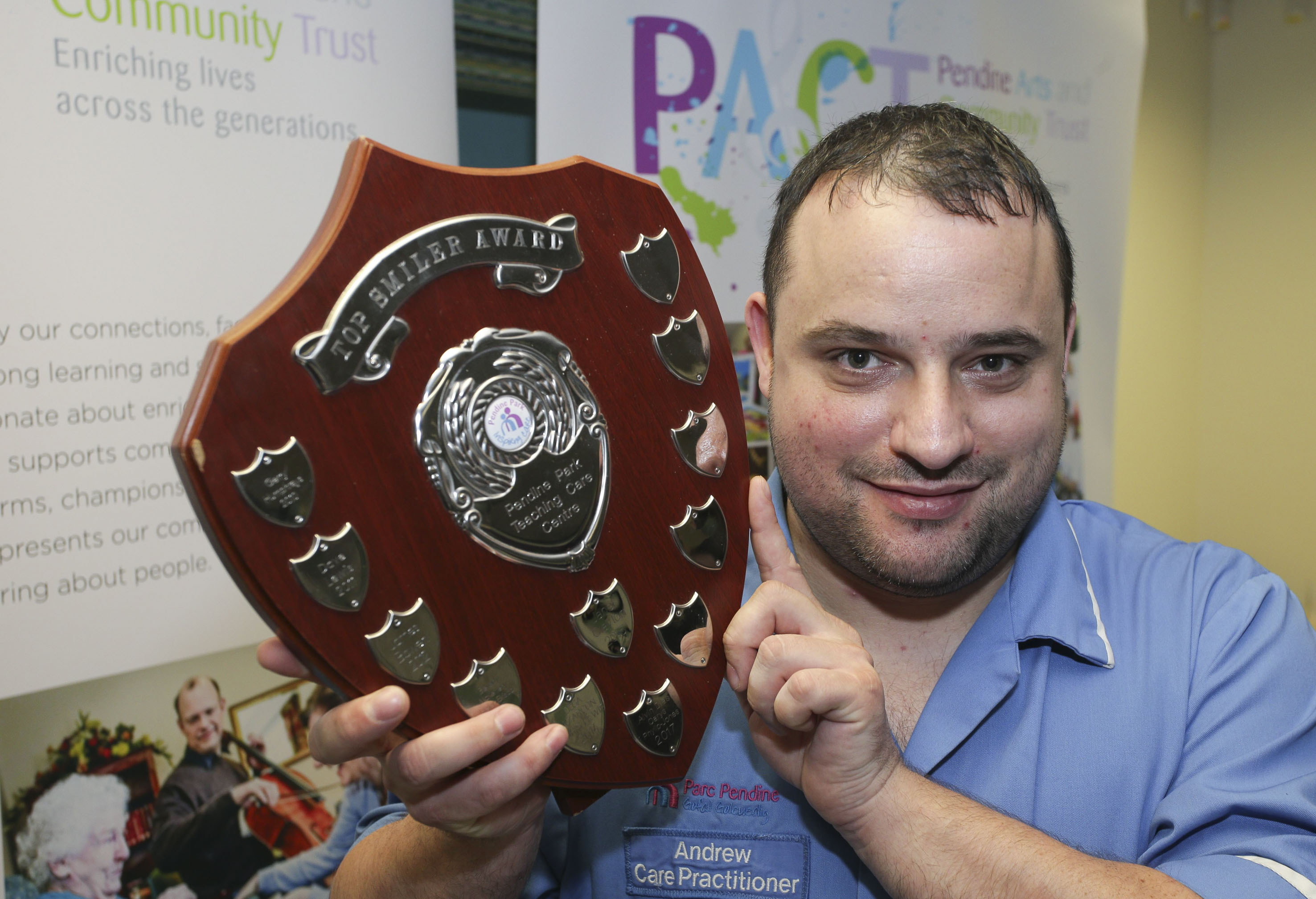 Andrew honoured for going the extra smile