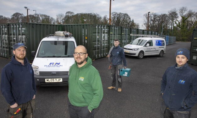 Surge in demand for security is just the job for electricians who met at college