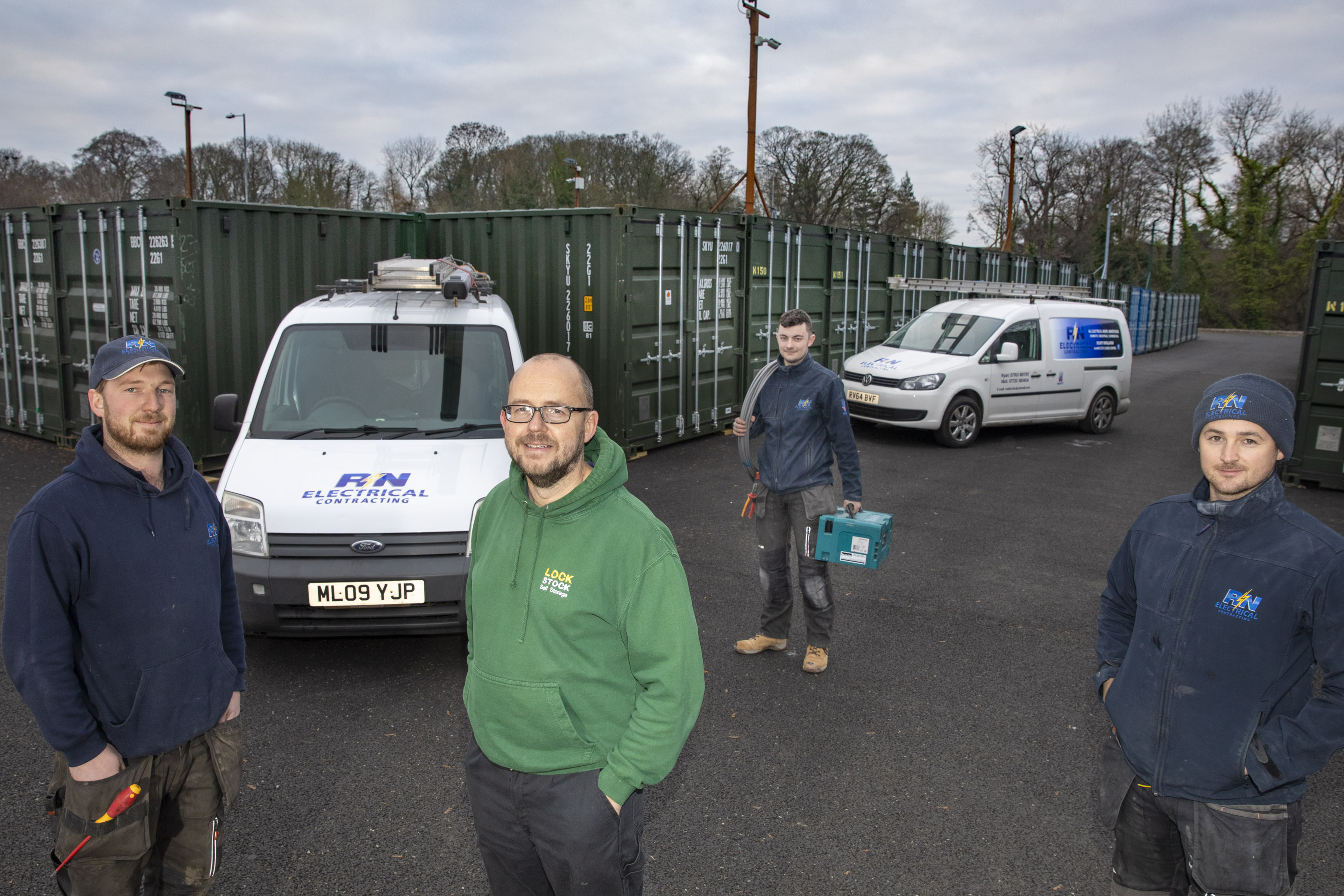 Surge in demand for security is just the job for electricians who met at college