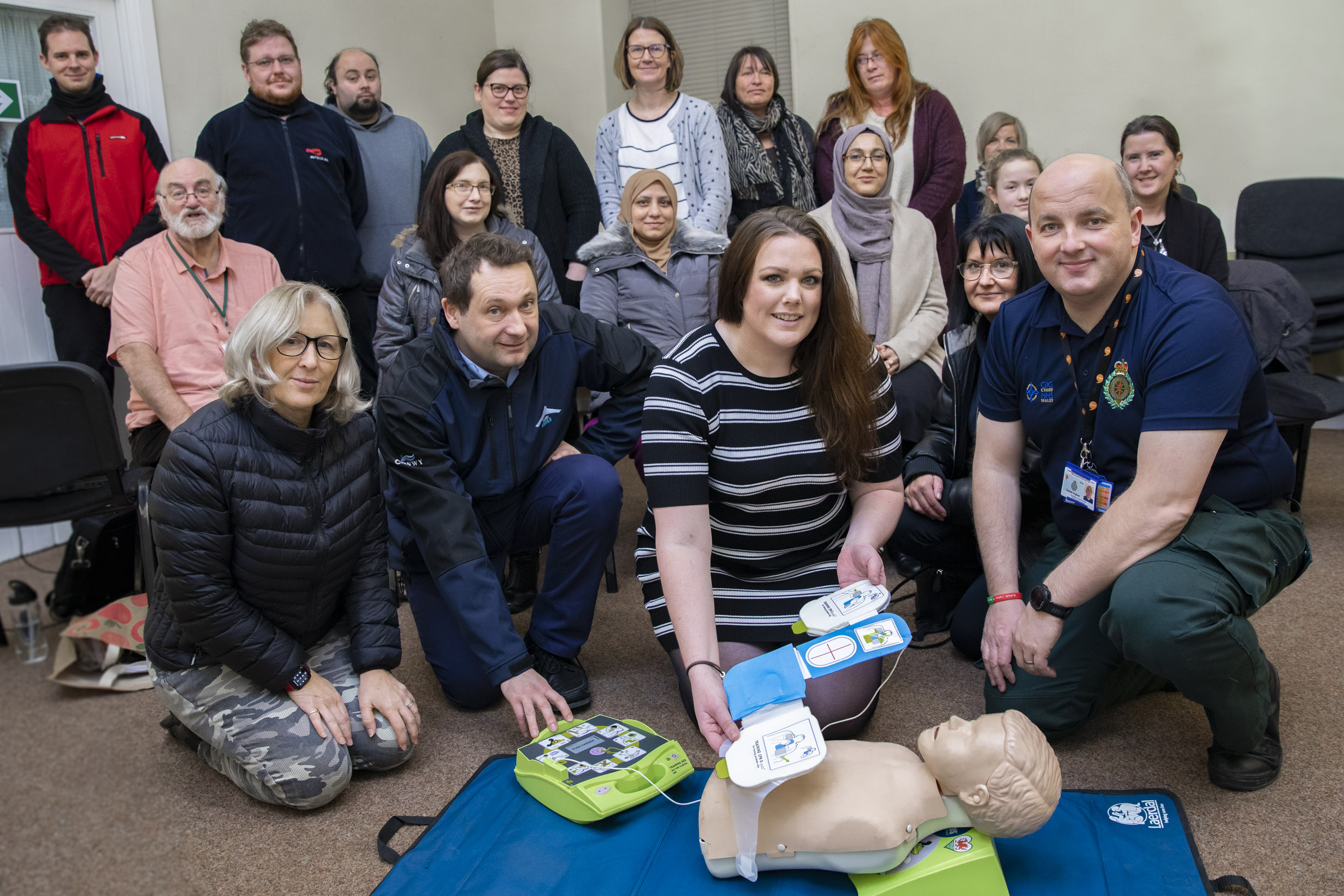 Colwyn business leaders urge public to become life-savers
