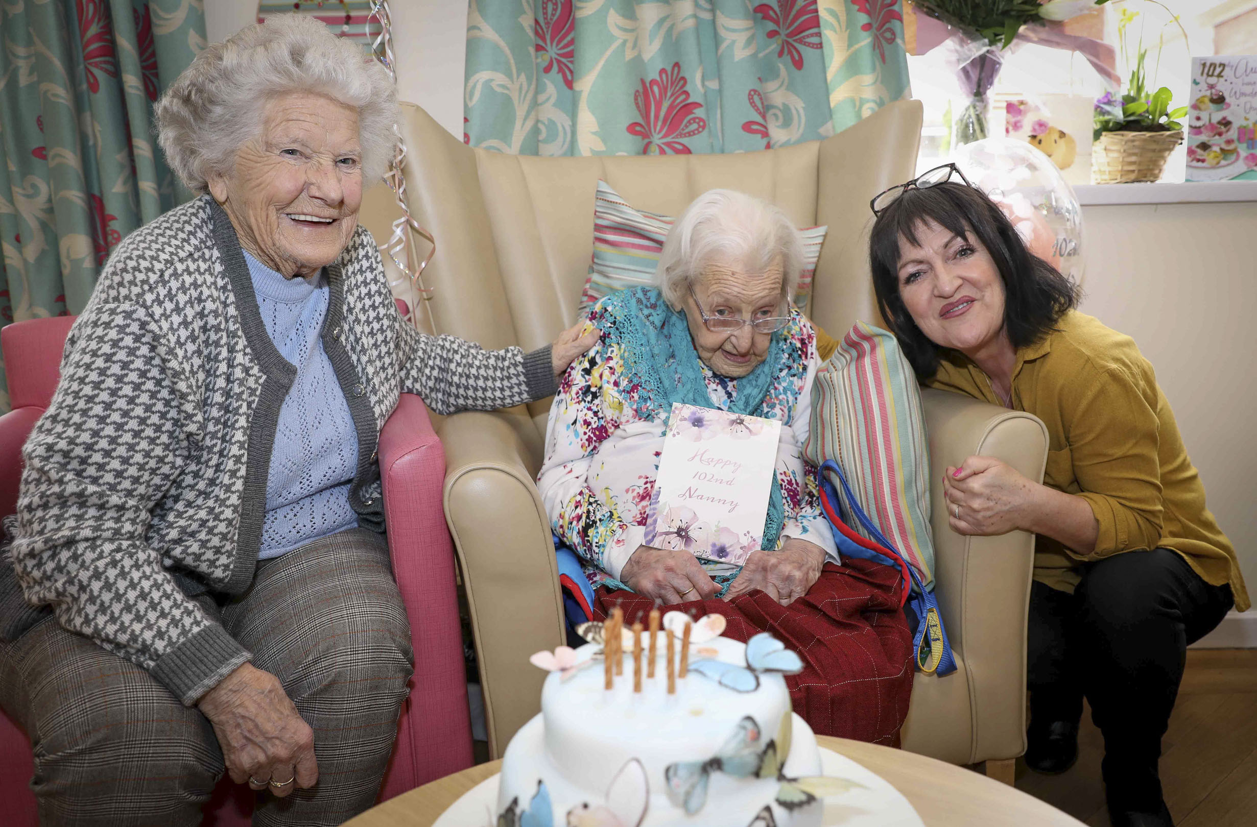 Bingo! Gertrude celebrates her 102nd birthday or 37,255 days of being alive
