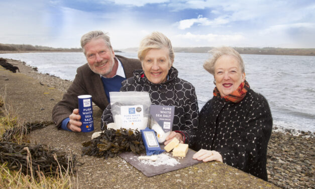 First seasalt cheese made with Welsh Halen Mon salt and Welsh Dragon cheese launched