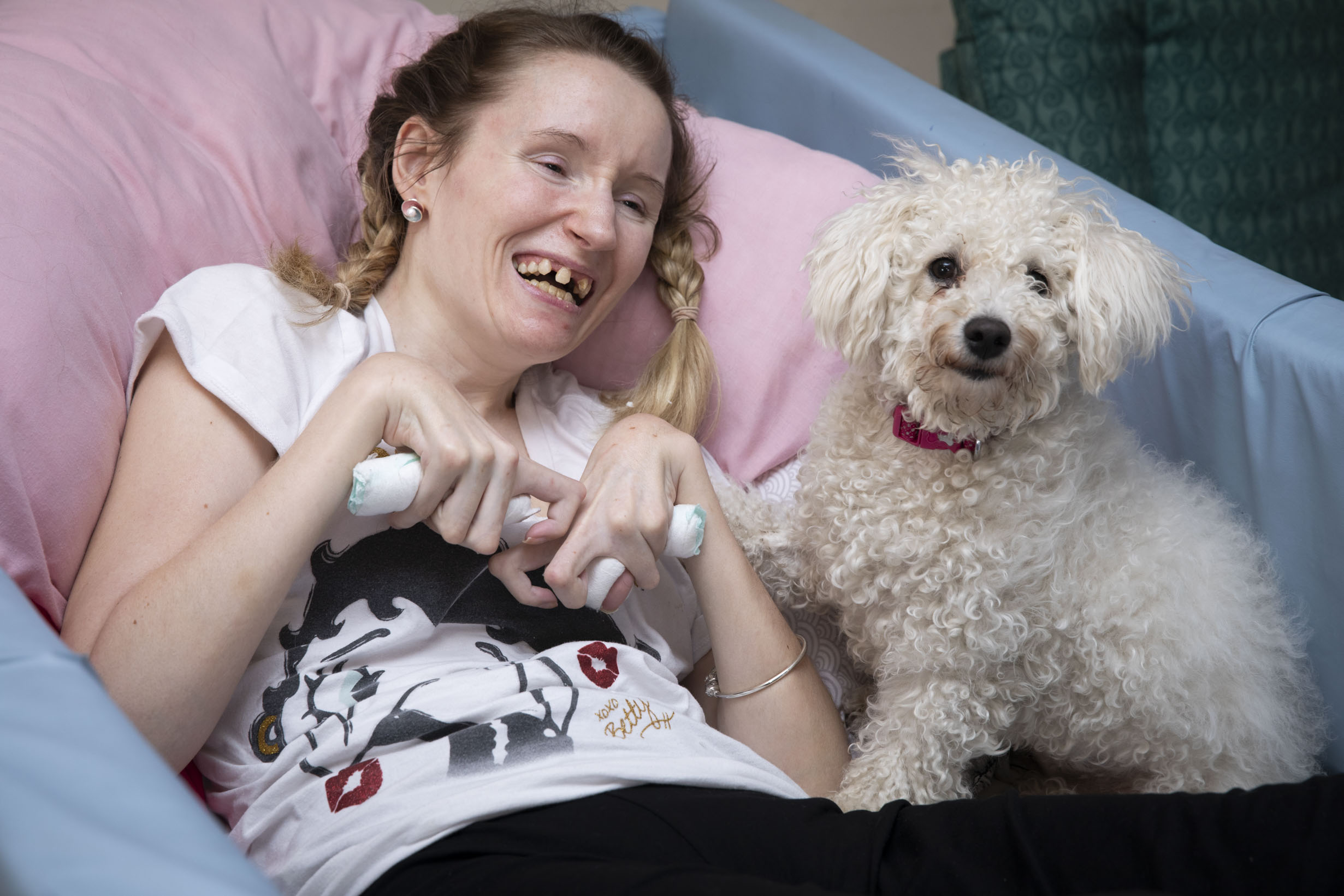 Caring canine Daisy is a big hit