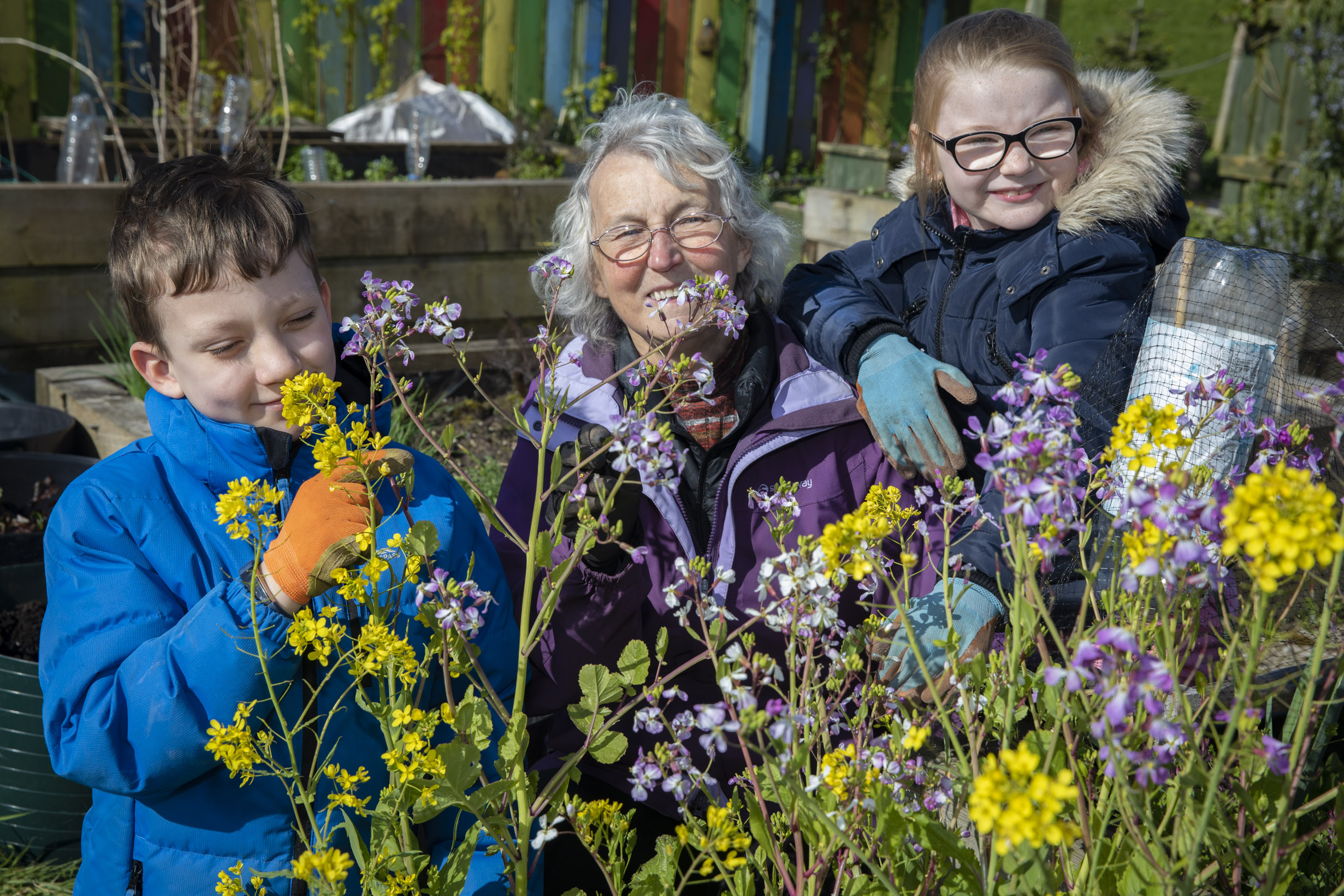 TV bushcraft star and award-winning gardeners on the joy of volunteering