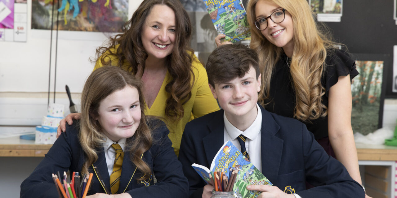 Talented schoolgirl artist brings her author mum’s characters to life