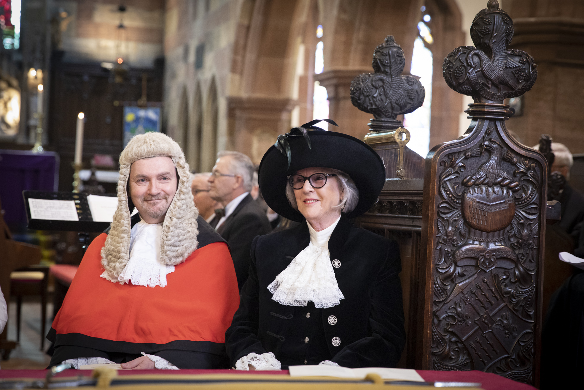 Dedicated charity fundraiser is officially appointed High Sheriff of Clwyd