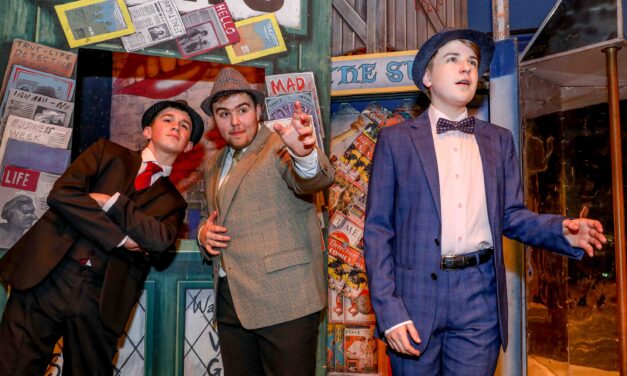 Barnstorming performance of Broadway hit Guys and Dolls