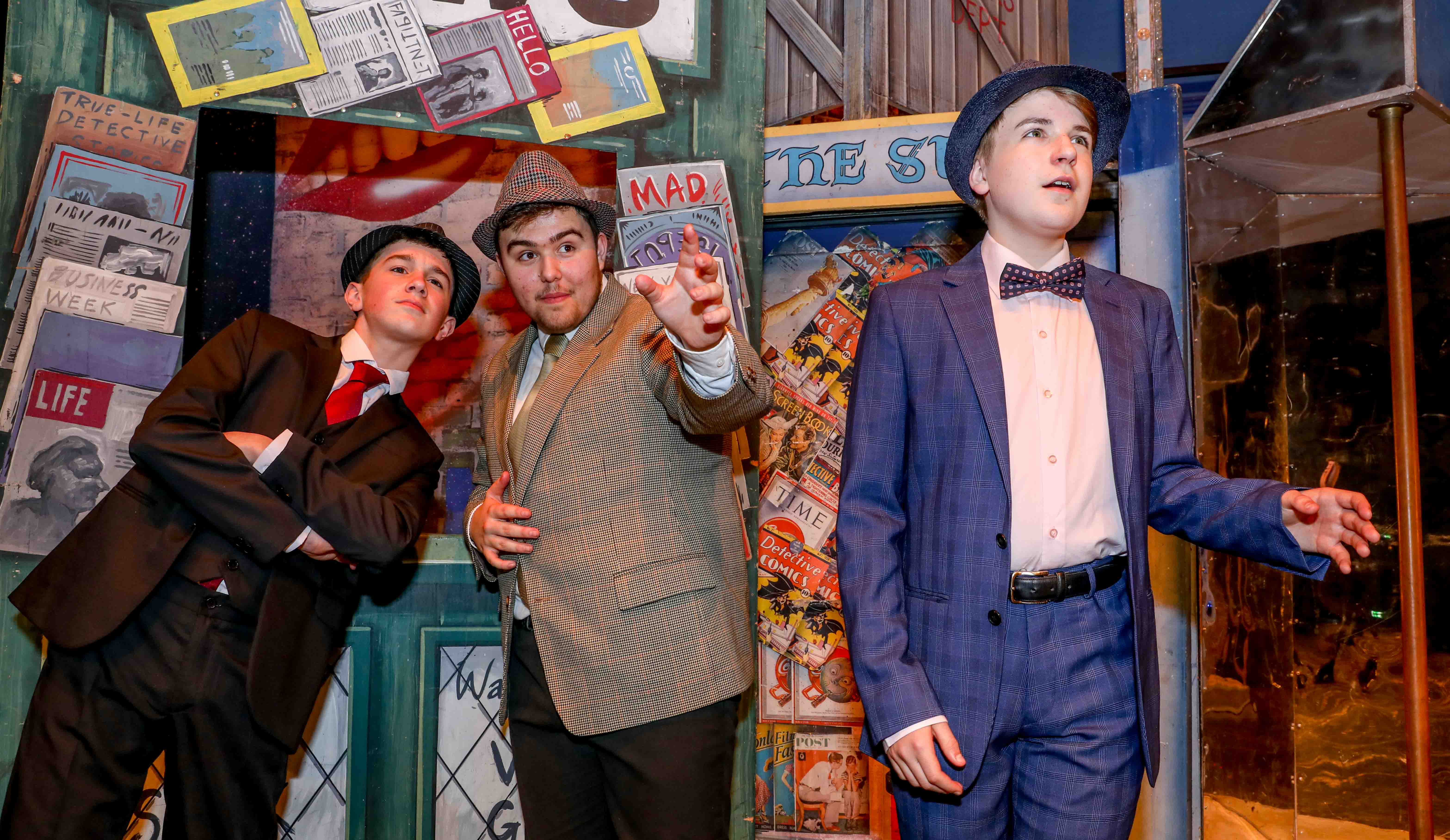 Barnstorming performance of Broadway hit Guys and Dolls