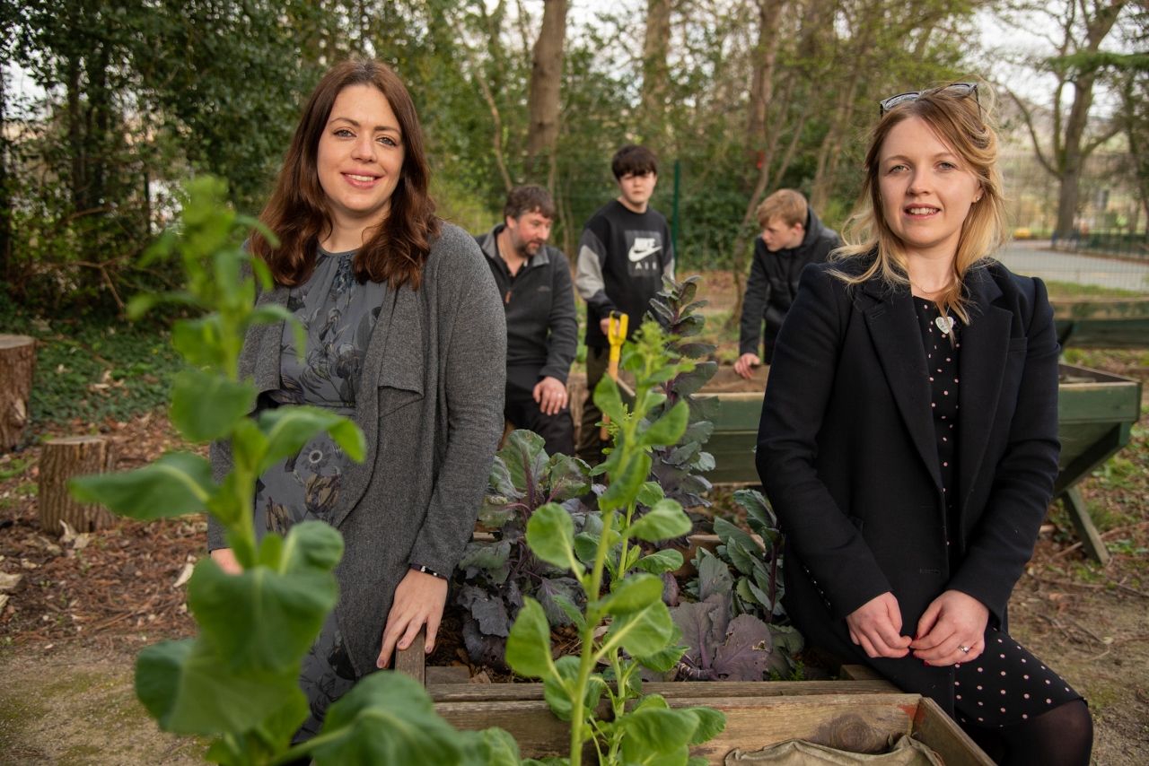Trust fund grant helps charity teach young people life and garden skills