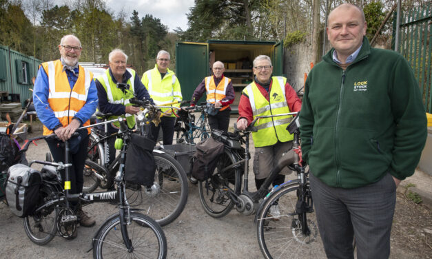 Dedicated band of volunteers keeping local cycle paths open