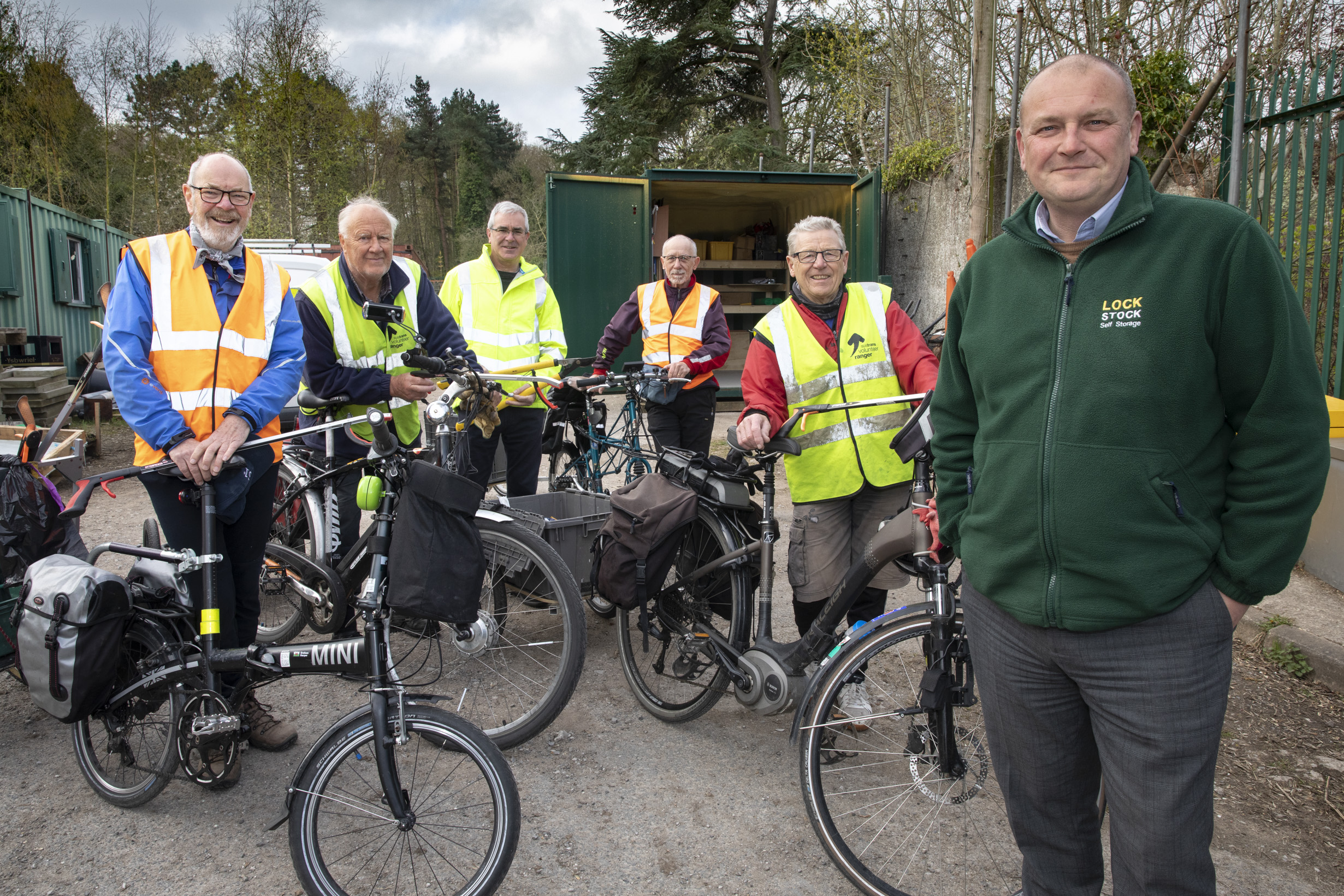 Dedicated band of volunteers keeping local cycle paths open