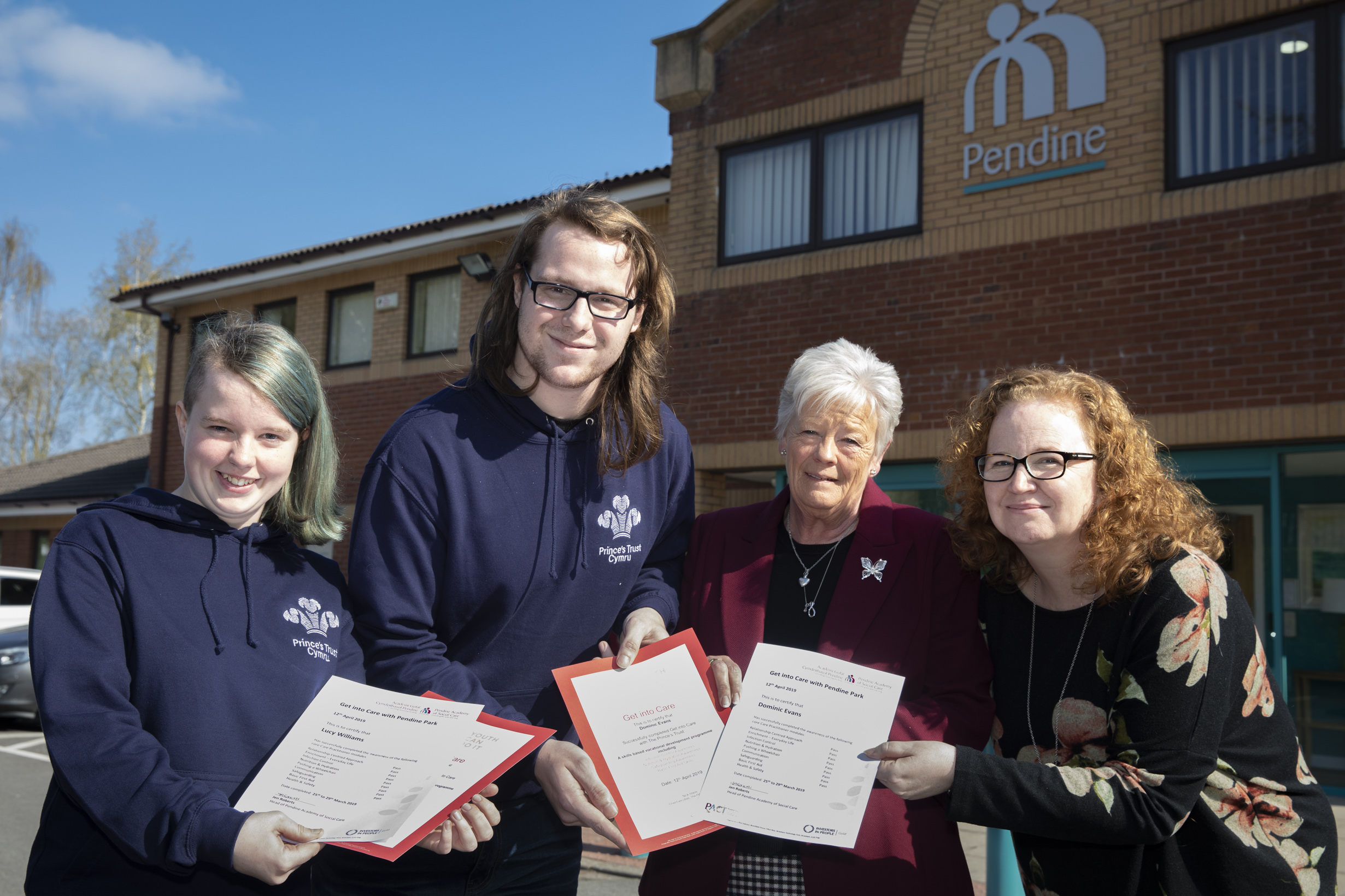 Pioneering care home course gives Lucy a massive boost