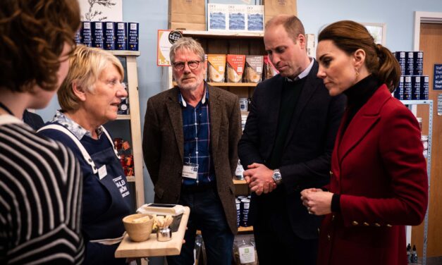 Duke and Duchess of Cambridge get a taste of North Wales’ finest on visit to former home island of Anglesey