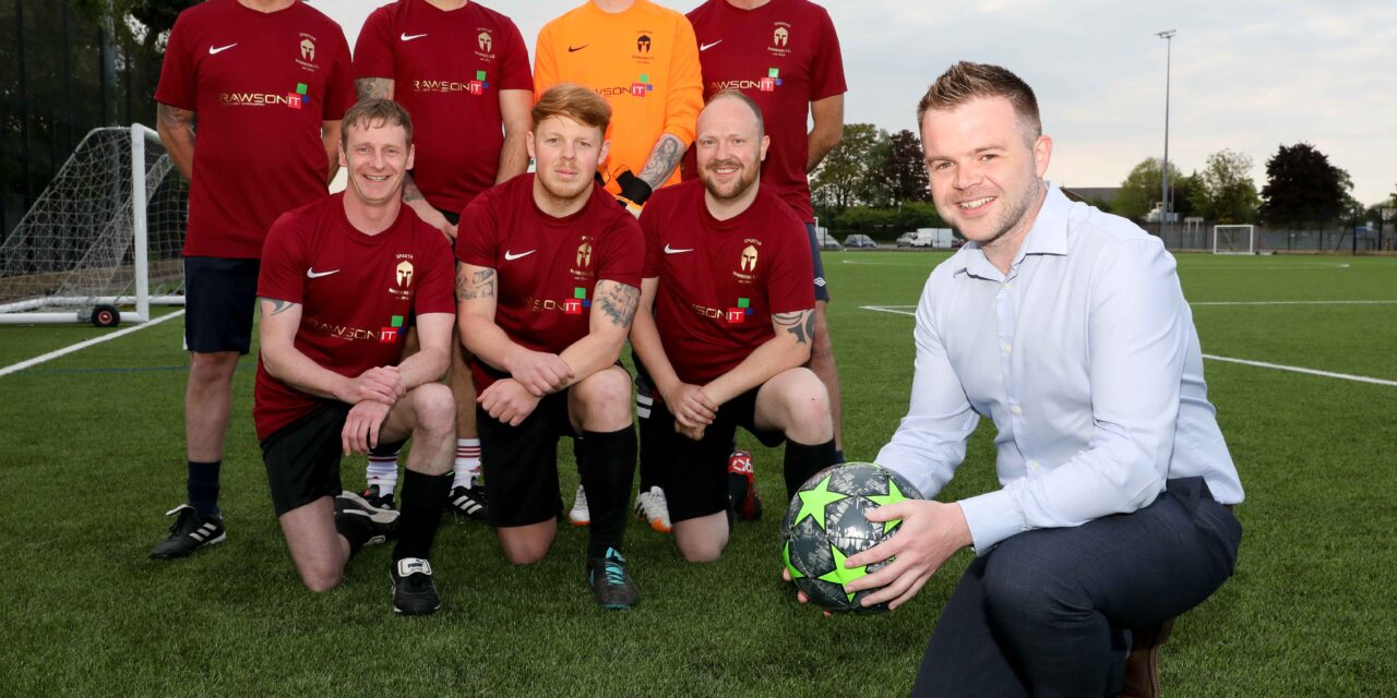 New strip for football dads chasing title win thanks to Wrexham IT firm