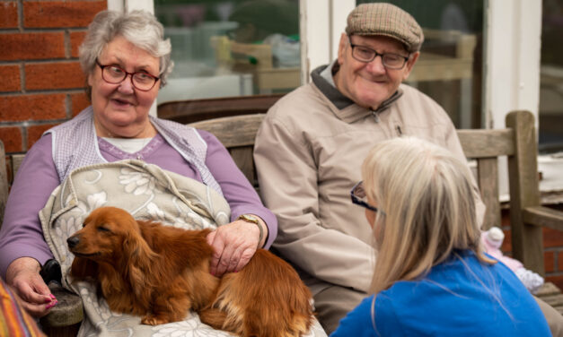 Animal magic is real tonic for care home residents
