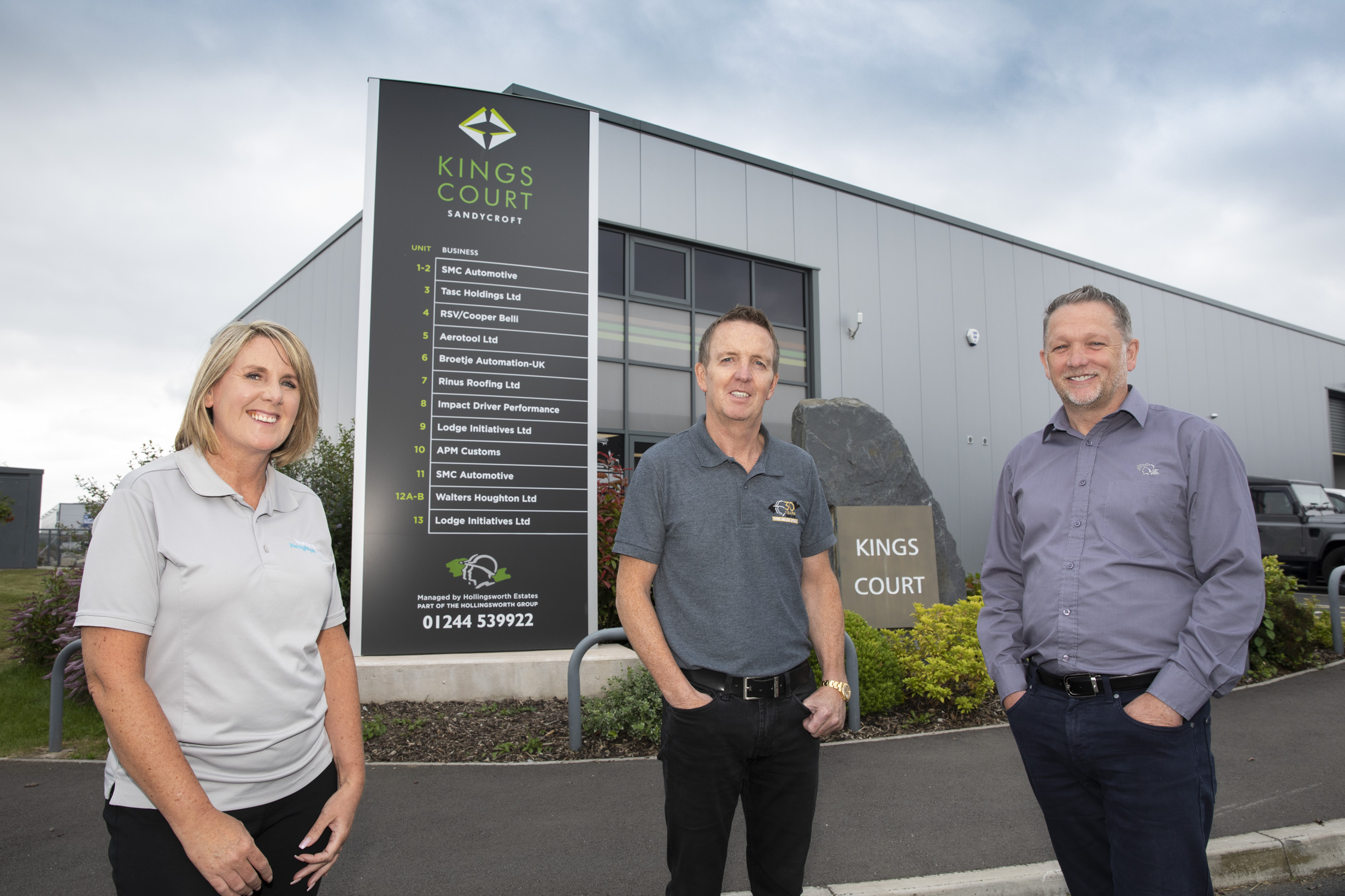 Flintshire firm’s £4m industrial estate secures 150 jobs for the area