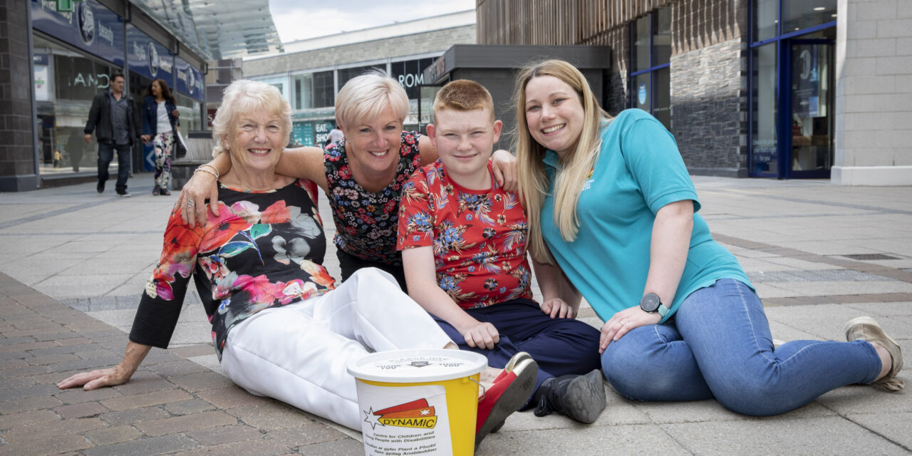 Wrexham youngster with rare condition which means he loves to smile and laugh helps to champion summer events raising money for charity which help his family