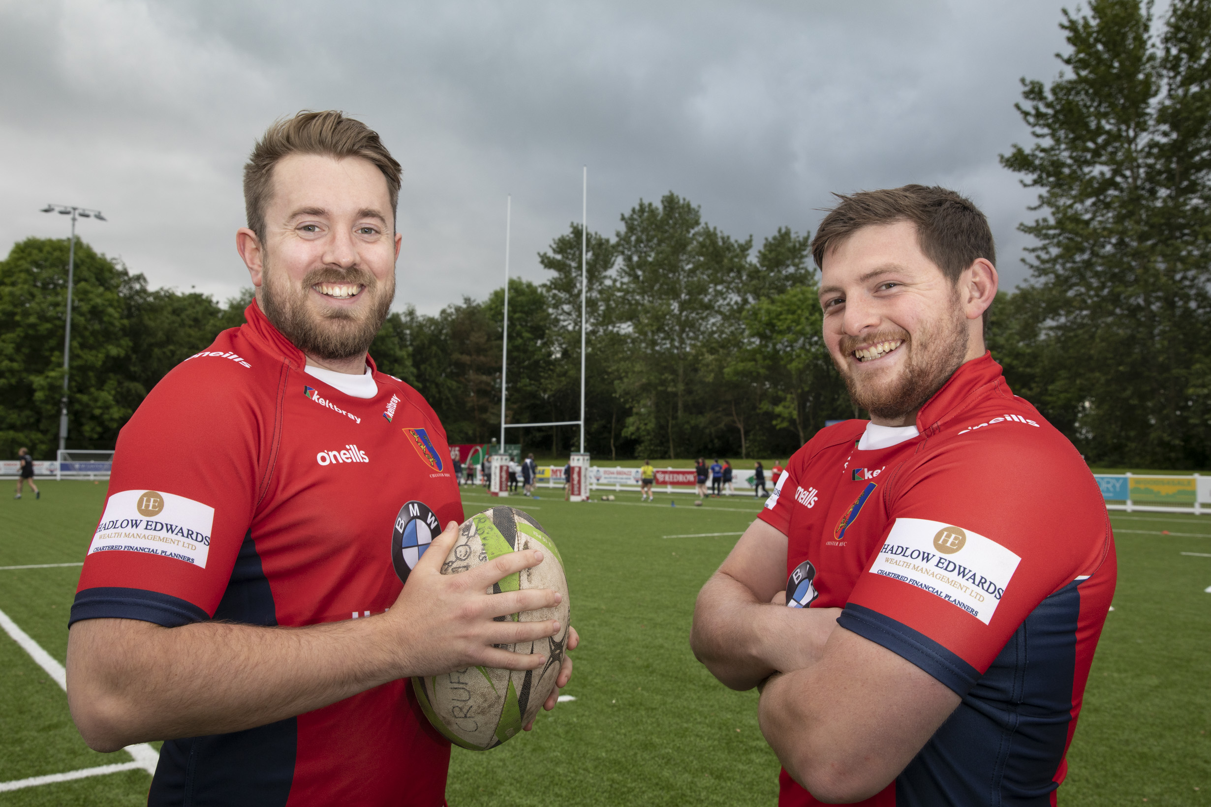 Title-winning rugby team take to field in style thanks to Wrexham finance firm’s £2,000 boost