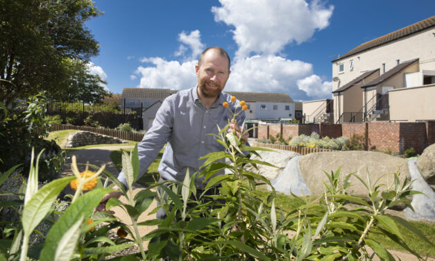 Estate’s green makeover secures unique double honour for housing association